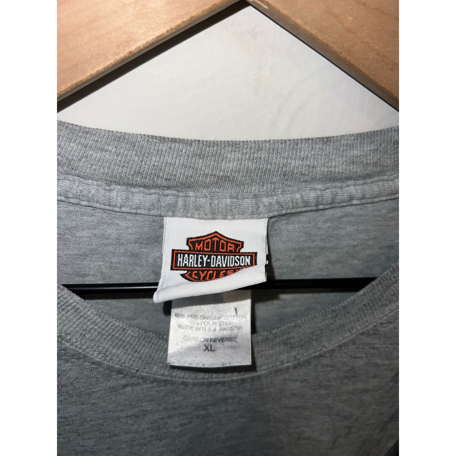 Harley Davidson Harley Davidson Wyoming Shirt Cody WY Beartooth Gray Tee XL Size US XL / EU 56 / 4 - 7 Thumbnail