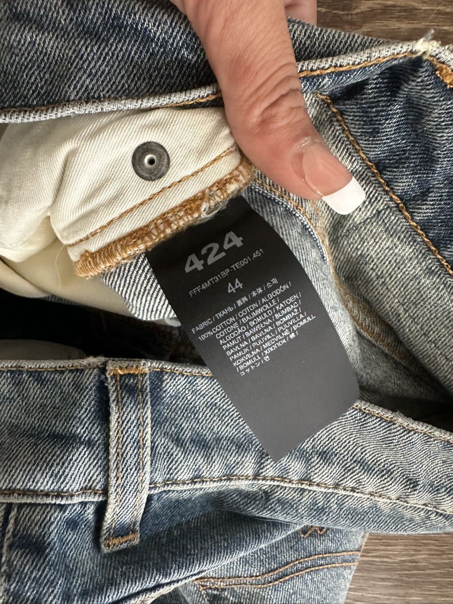 424 424 denim jeans Size US 44 / EU 60 - 3 Thumbnail