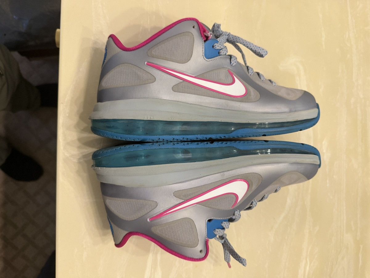 Nike Nike LeBron 9 Low "Fireberry" Size US 8.5 / EU 41-42 - 3 Thumbnail