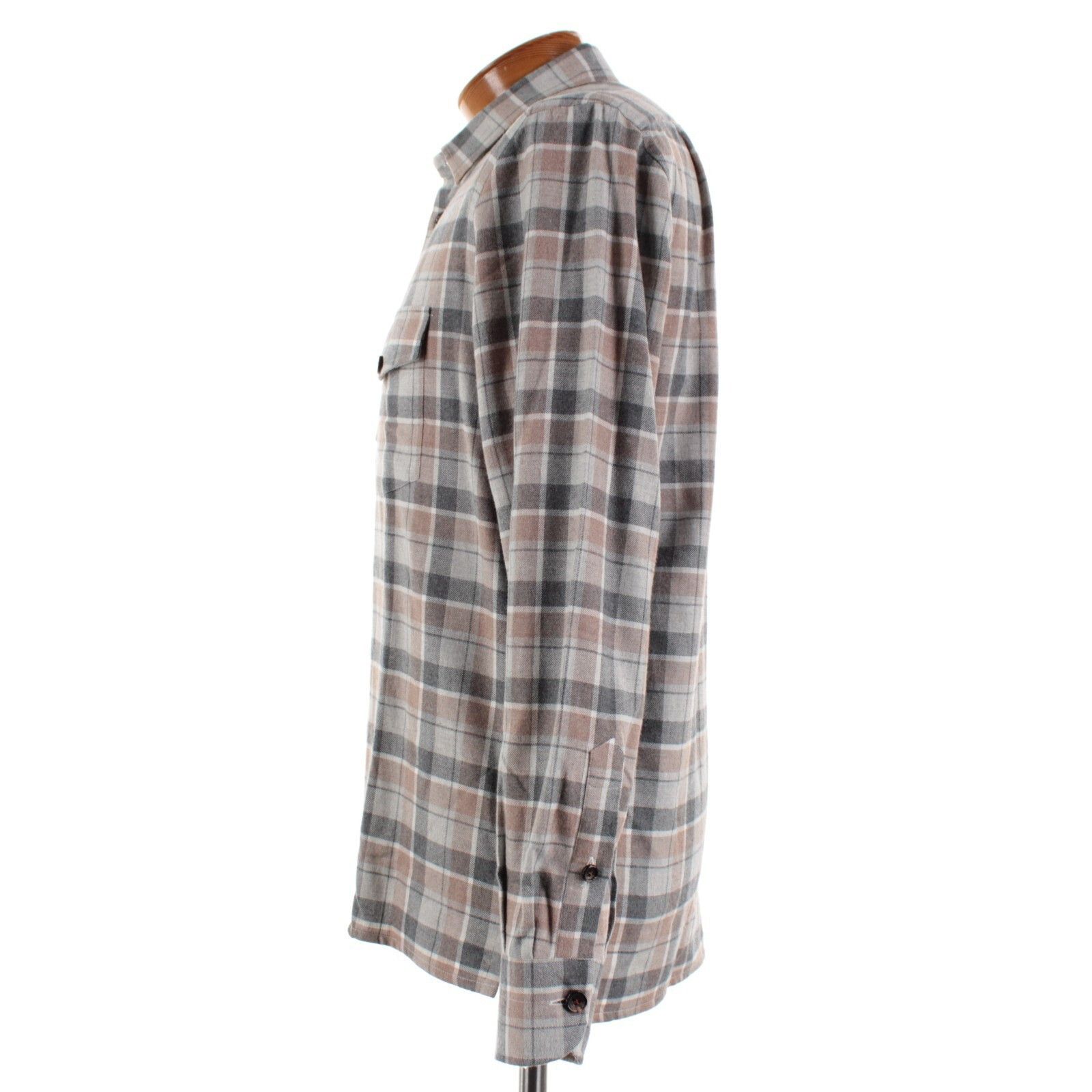 Luciano Barbera Luciano Barbera Overshirt Size M US In Gray Cotton Size US M / EU 48-50 / 2 - 4 Thumbnail