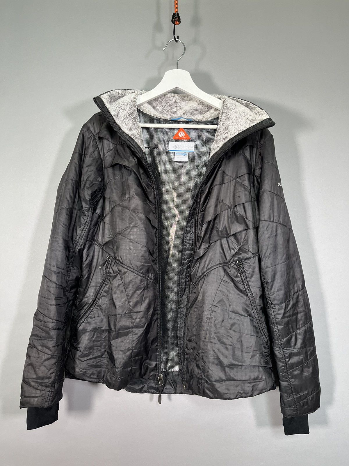 Columbia Black Columbia Omni-Heat Vent Puffer Jacket Size XL / US 12-14 / IT 48-50 - 4 Thumbnail