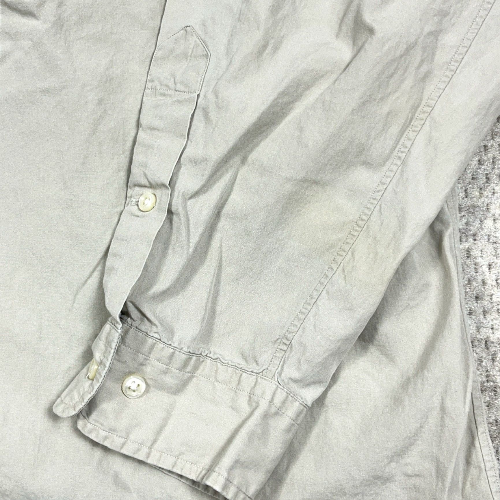 Ralph Lauren Ralph Lauren Shirt Men Large 16.5 32/33 Tan Button Up Yarmouth Poplin Dress L Beige Cotton Check Long Sleeve Modern Mens Size 42R - 6 Thumbnail