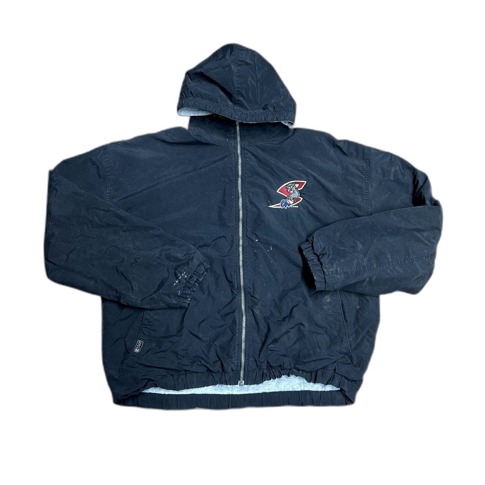 Vintage Sacramento River Cat Baseball MLB Jacket Gear Black Preloved Size US XXL / EU 58 / 5 - 1 Thumbnail