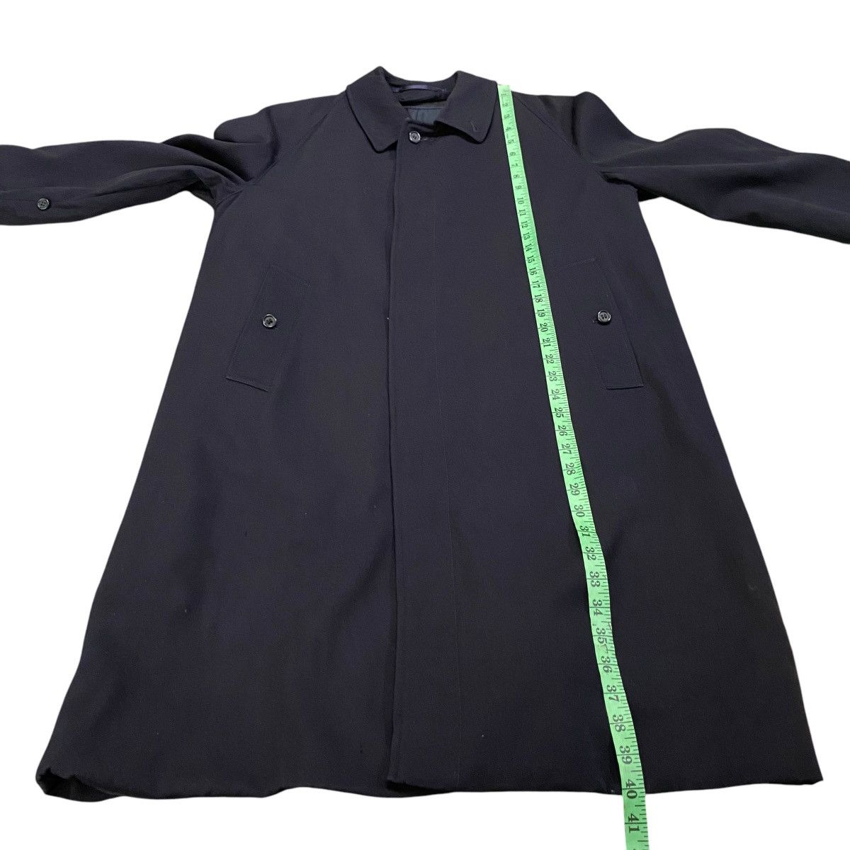 Burberry × Burberry Prorsum Vintage Burberrys Trench Coat Size M/L Blue Black Colour Size US L / EU 52-54 / 3 - 13 Thumbnail