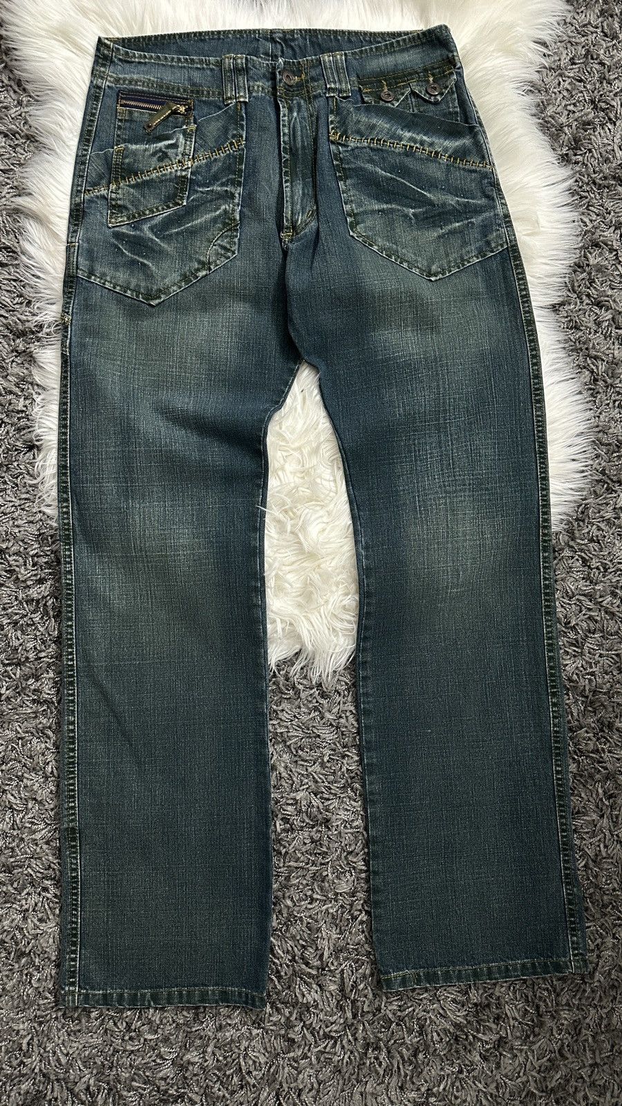 Vintage Lois jeans vintage street wear fashion casual pants Size US 32 / EU 48 - 1 Thumbnail