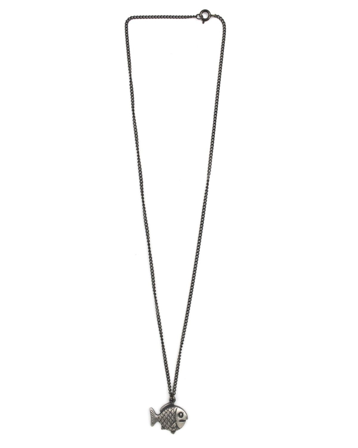 Hysteric Glamour 2000S JAPANESE OXIDIZED FISH CHARM NECKLACE Size ONE SIZE - 2 Thumbnail