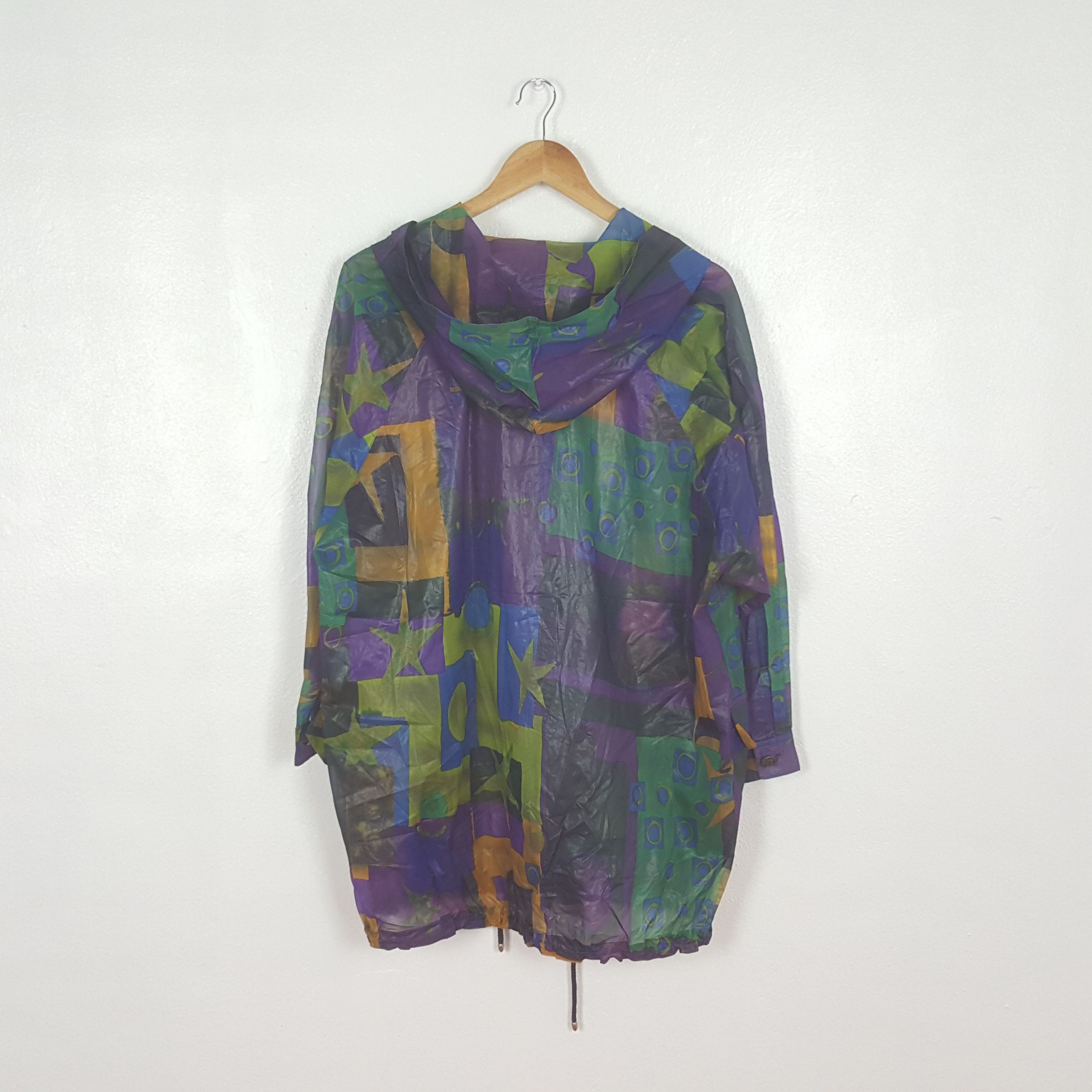 Japanese Brand Vintage Partner's Hippie Style Windbreaker Jacket C311N14 Size US L / EU 52-54 / 3 - 3 Thumbnail