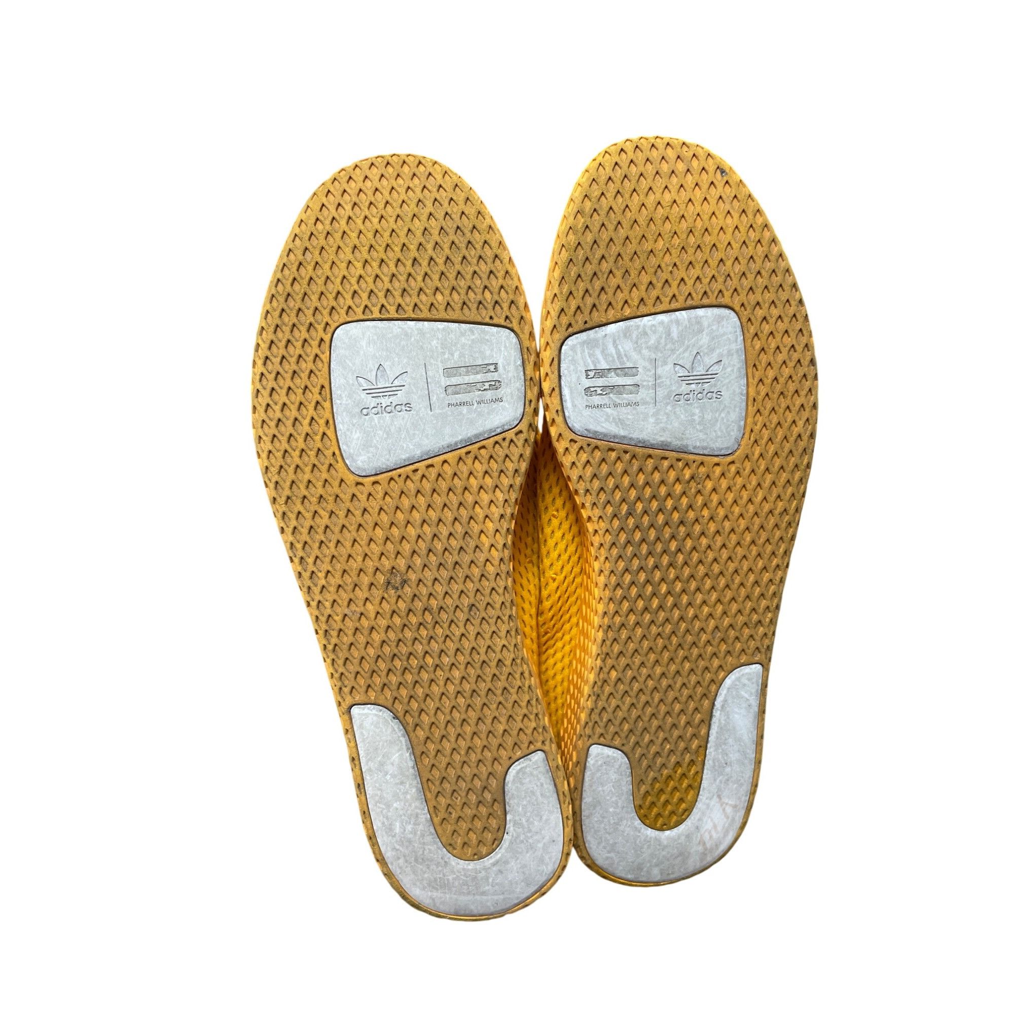 Adidas Adidas Pharrell Williams Tennis Hu Mens Yellow Mesh Sneakers Size US 13 / EU 46 - 7 Thumbnail