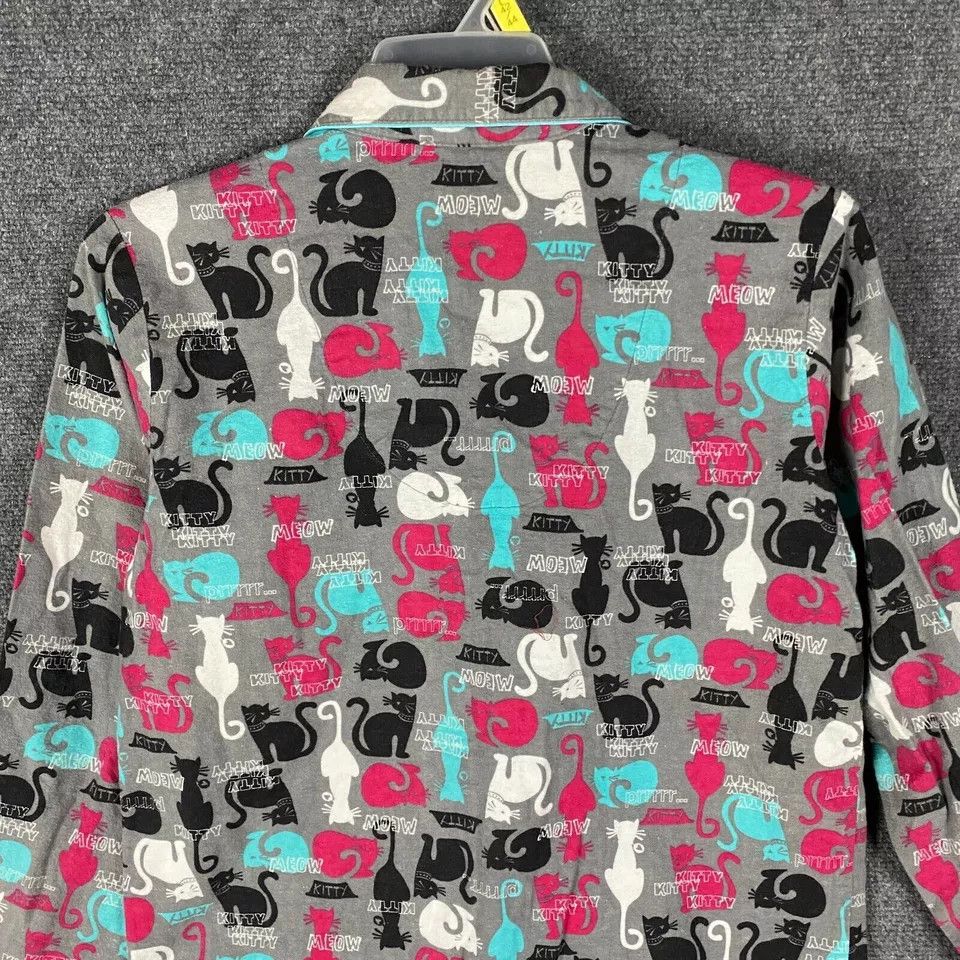 Joe Boxer Joe Boxer Pajama Top Women's Button Up 100% Cotton Adults M Size M / US 6-8 / IT 42-44 - 7 Thumbnail