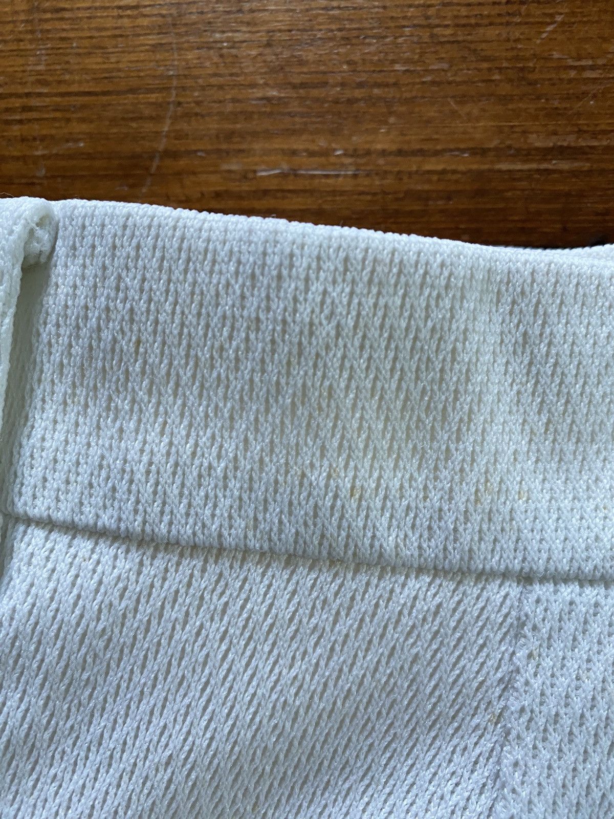 Levi's × Vintage Vintage 80’s Levi’s Mr. Levis Knit White Shorts Size US 31 - 19 Thumbnail