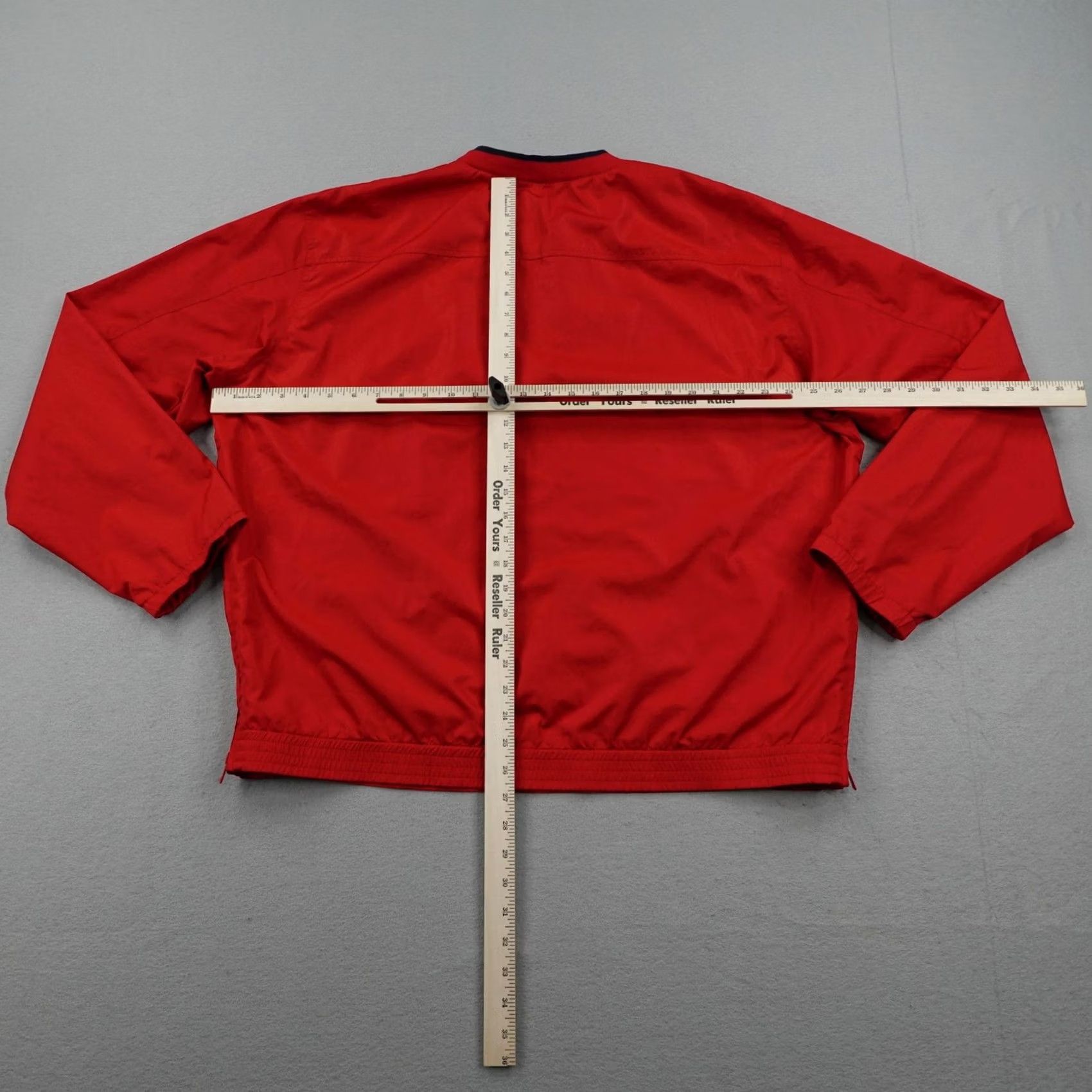 Polo Ralph Lauren VINTAGE Polo Ralph Lauren Jacket Mens L Red Windbreaker Pullover Pony 90s Size US L / EU 52-54 / 3 - 3 Thumbnail