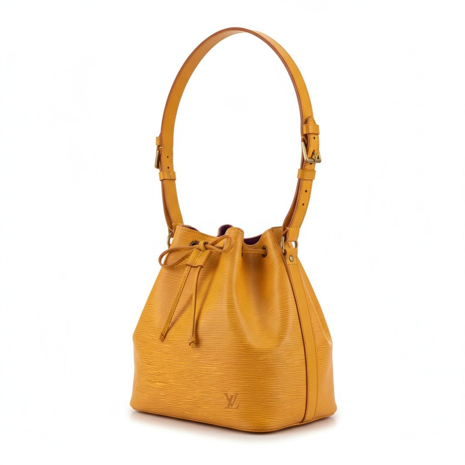 Louis Vuitton Louis Vuitton - Yellow Epi Leather Bucket Bag Size ONE SIZE - 1 Thumbnail