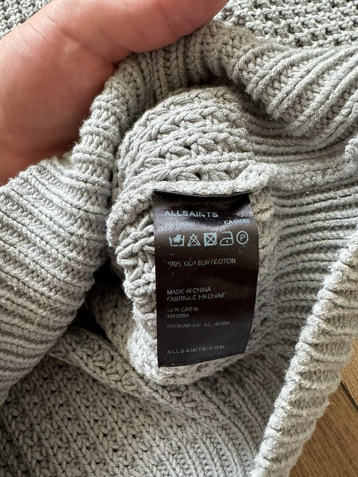 Allsaints × Vintage Allsaints sweater vintage size L Size US L / EU 52-54 / 3 - 3 Thumbnail