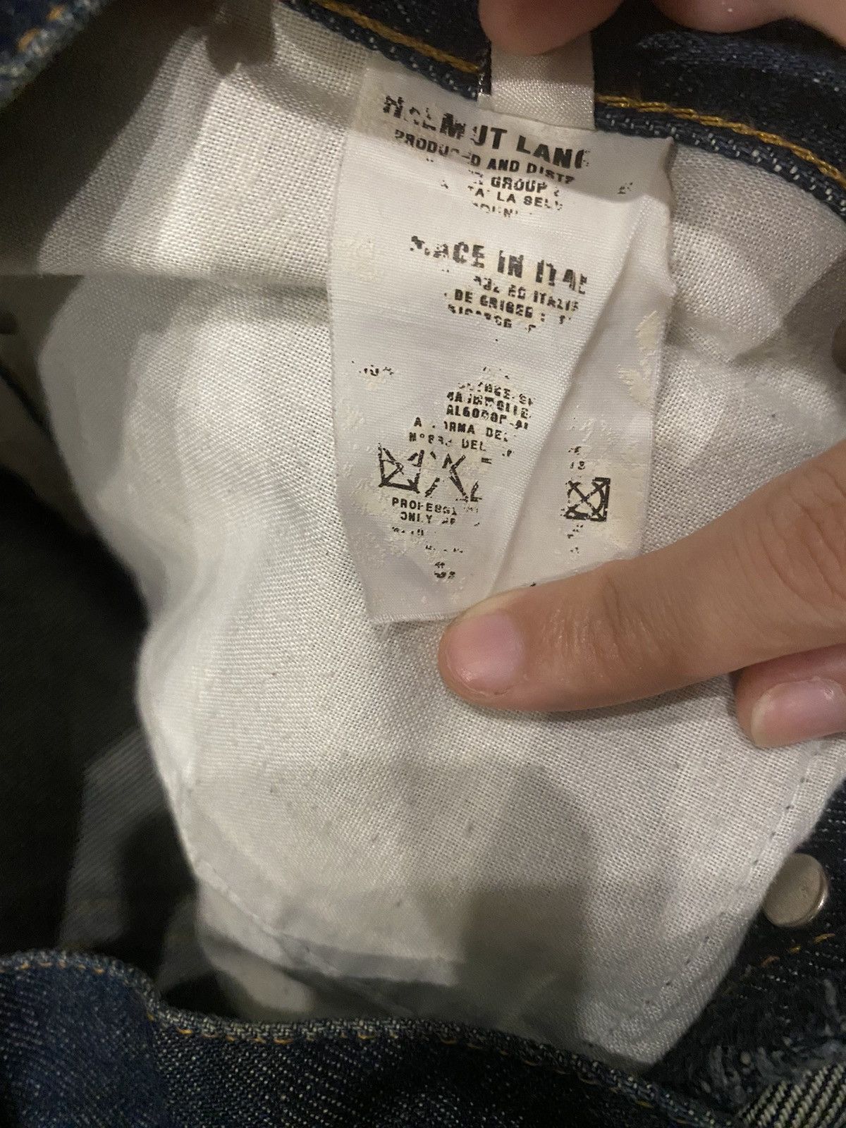 Helmut Lang 1999 Helmut Lang Blue Jeans Size US 29 - 8 Thumbnail