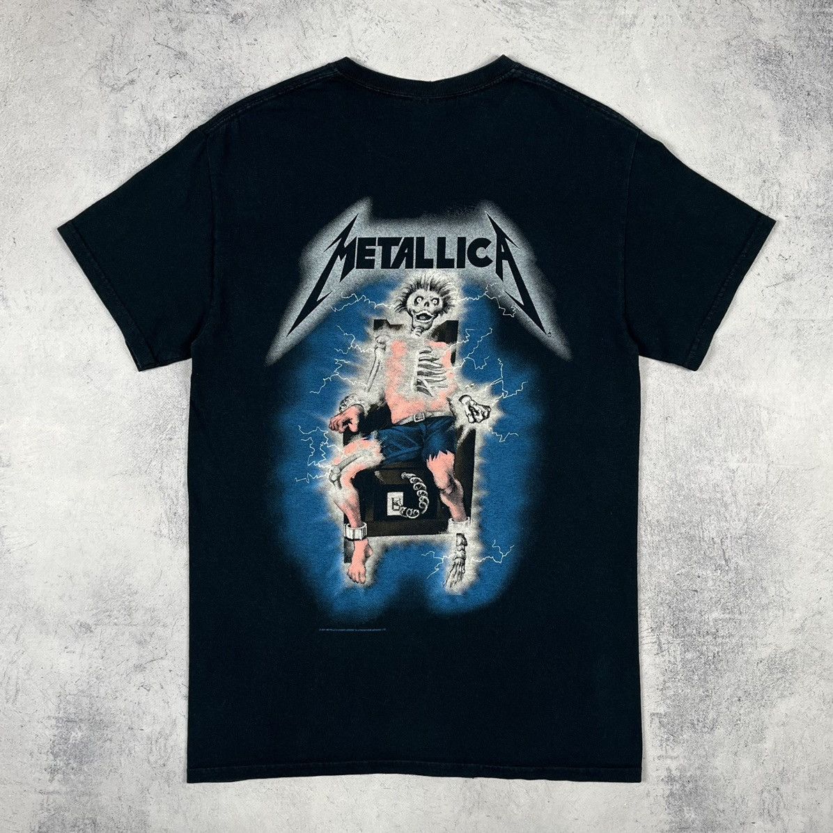Band Tees Vintage Metallica Ride The Lightning rock band tee 90's Size US S / EU 44-46 / 1 - 2 Thumbnail