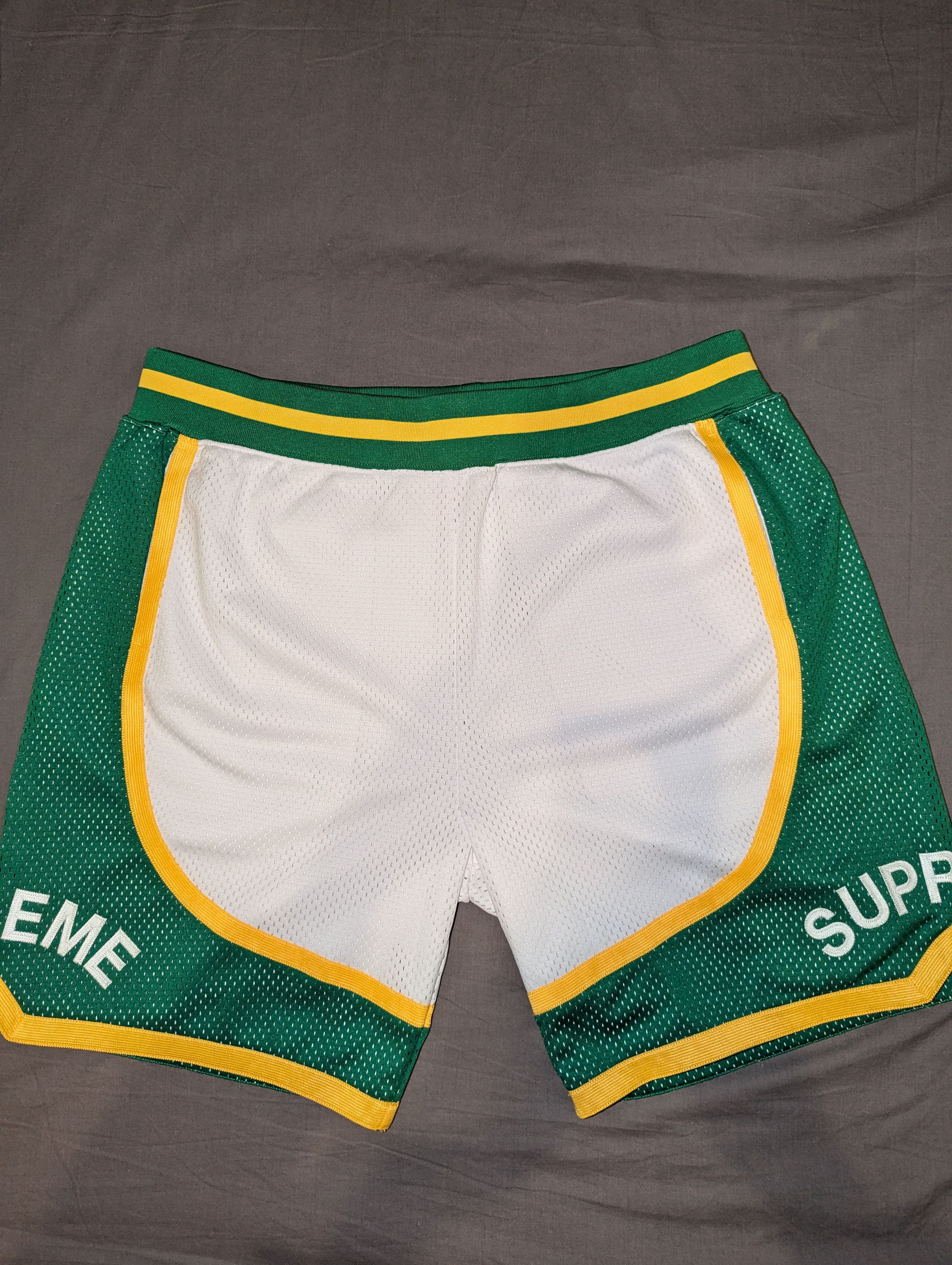 Supreme Supreme SS17 Curve Basketball Shorts Size US 34 / EU 50 - 2 Thumbnail
