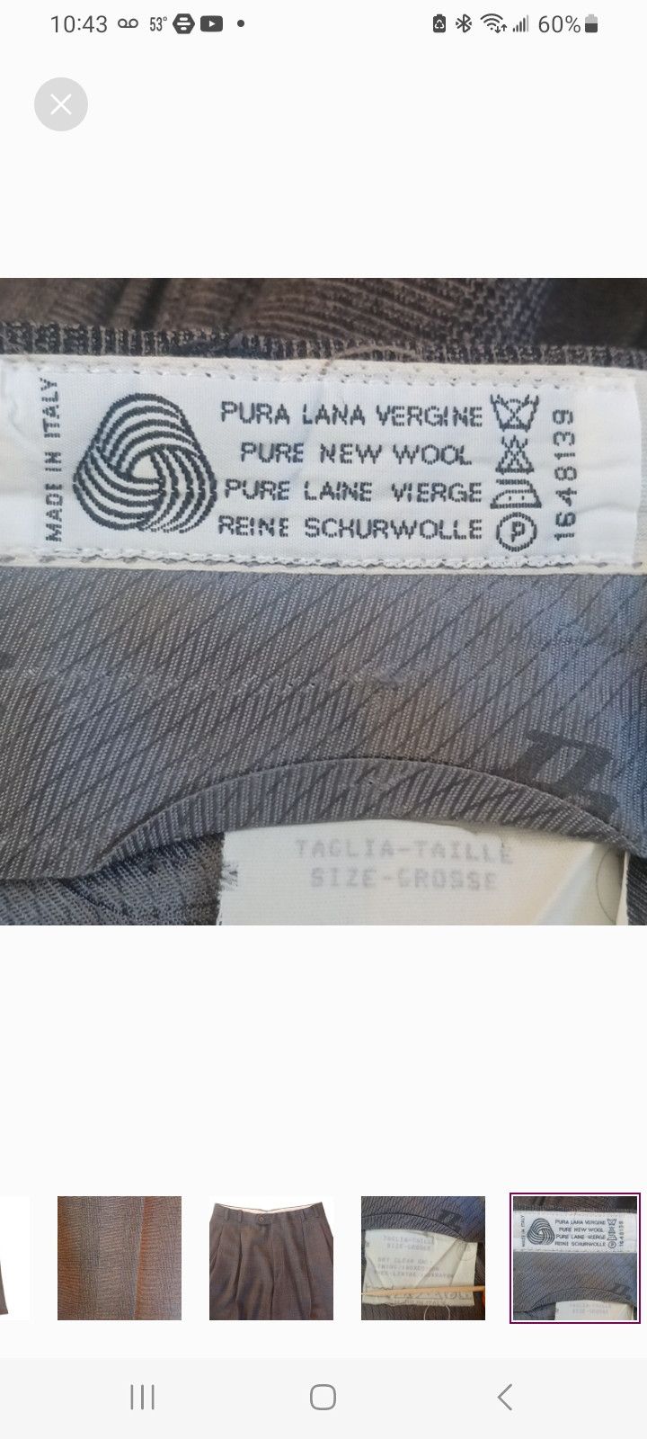 Other ARLOTTA Men's Pants Size US 34 / EU 50 - 5 Thumbnail