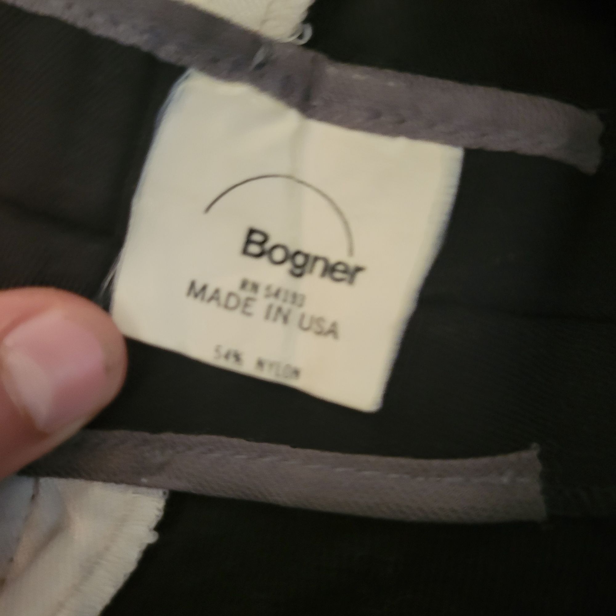 Bogner Vintage Bogner Black Ski Snow Pants Stirrups Snowboarding US Size 34" / US 12 / IT 48 - 6 Thumbnail
