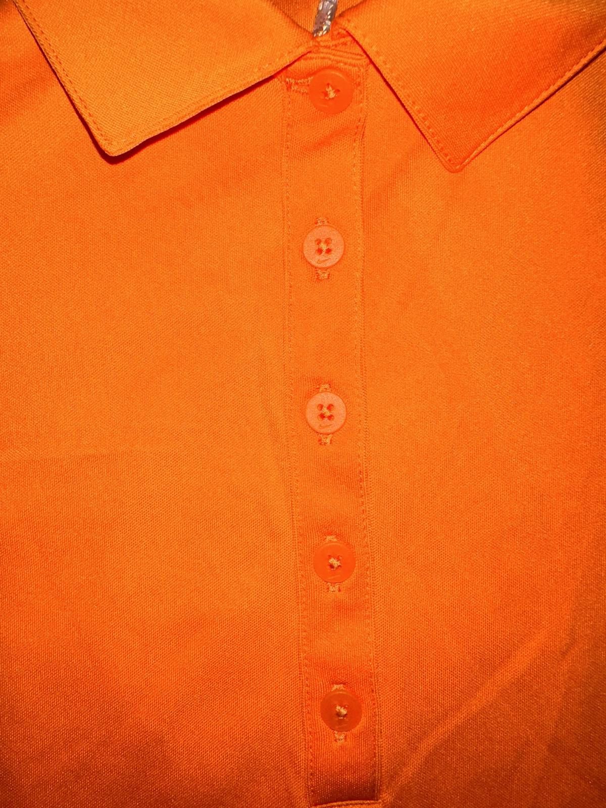 Nike Nike Women's Dri-Fit Victory Orange Golf Polo Sample Size S / US 4 / IT 40 - 4 Thumbnail