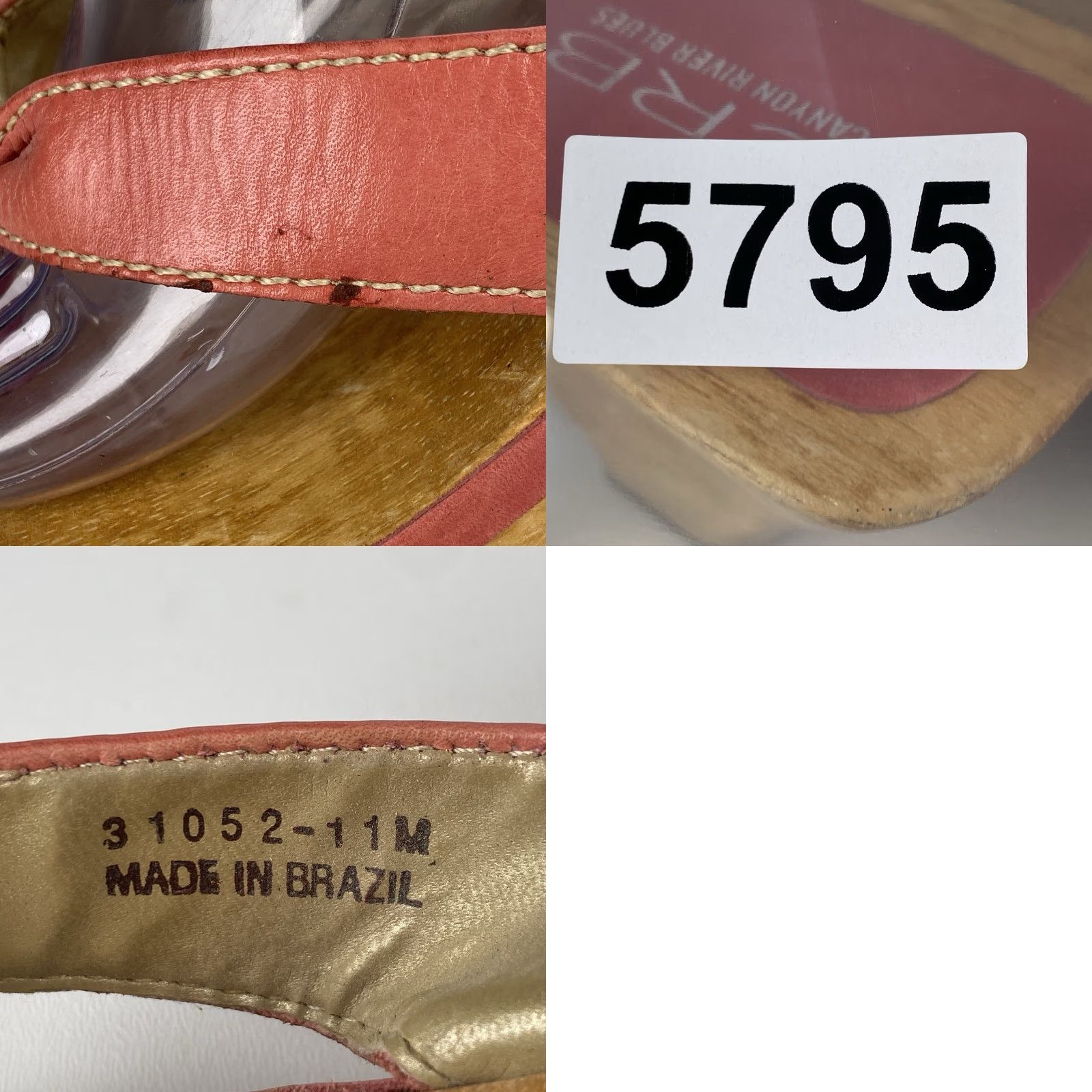 Pinko KIARA SHOES CLOGS Women’s Pink Patent Leather 11 M Handmade Slim Heel Pointed Open Toe Solid Colour Leather/Synthetic Upper Fall Spring Summer Women Size US 11 / IT 41 - 9 Thumbnail