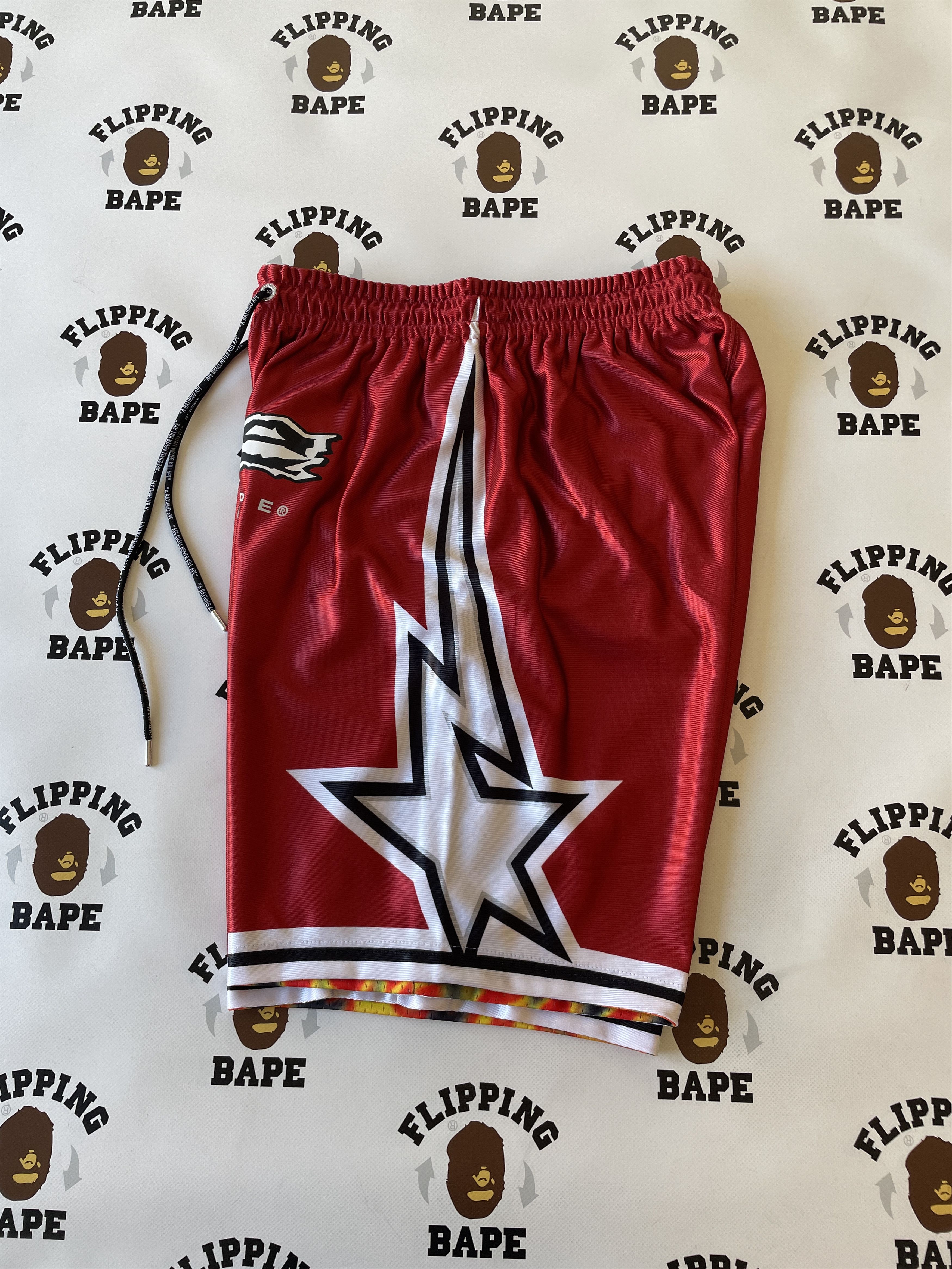 Bape BAPE REVERSIBLE BASKETBALL SHORTS Size US 36 / EU 52 - 4 Thumbnail