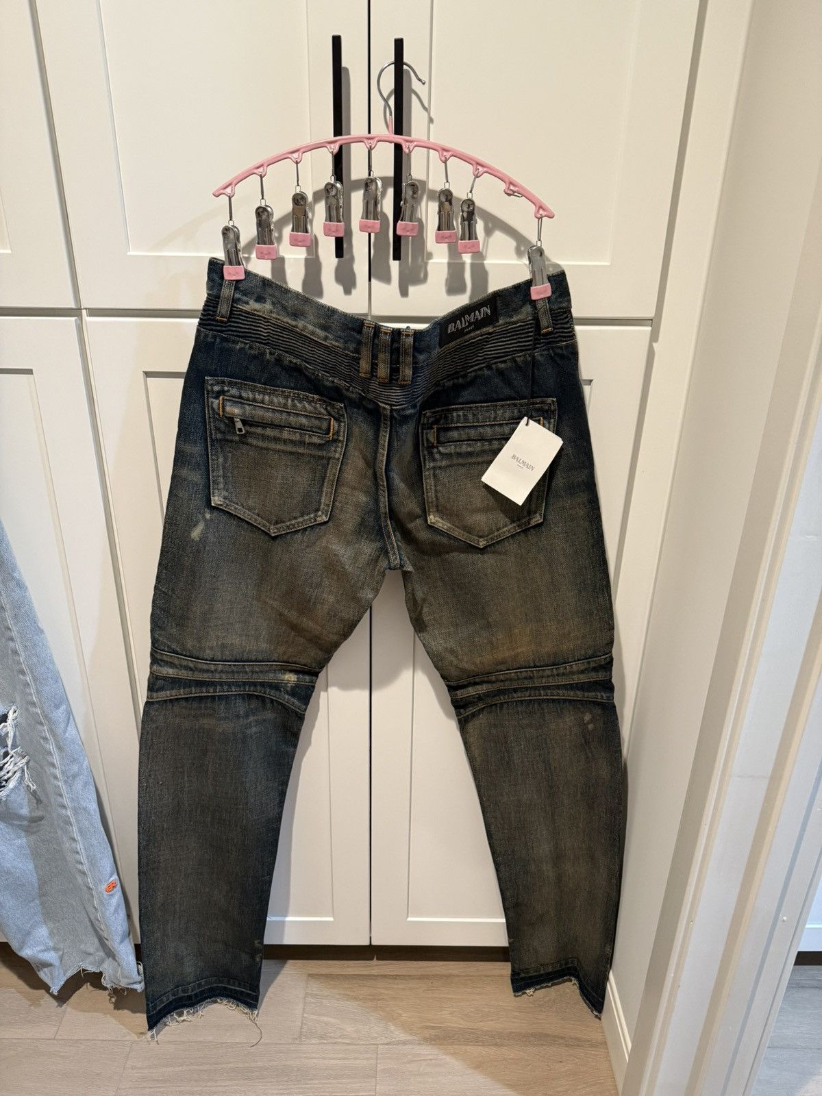 Balmain Balmain biker jeans Size US 34 / EU 50 - 2 Thumbnail