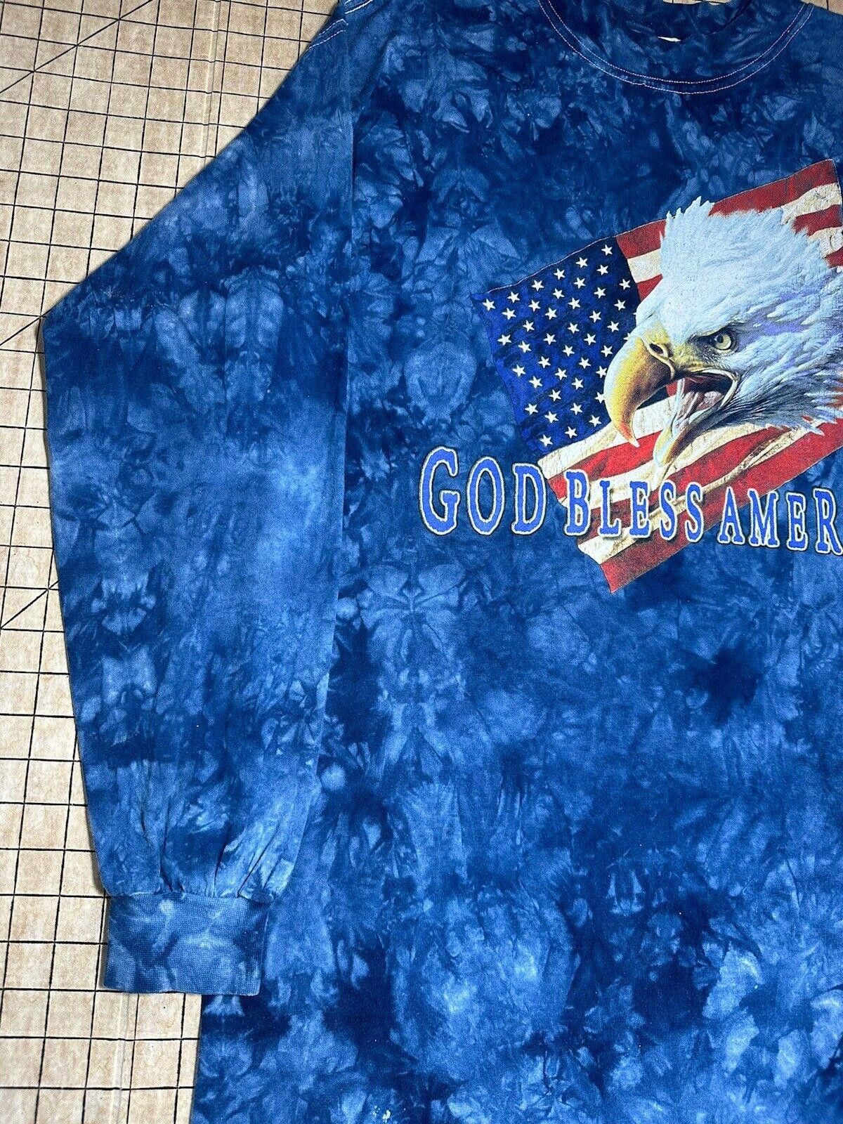 Habitat Vintage Alaska Tie Dye Shirt Mens Large Blue Habitat AOP Size US L / EU 52-54 / 3 - 3 Thumbnail