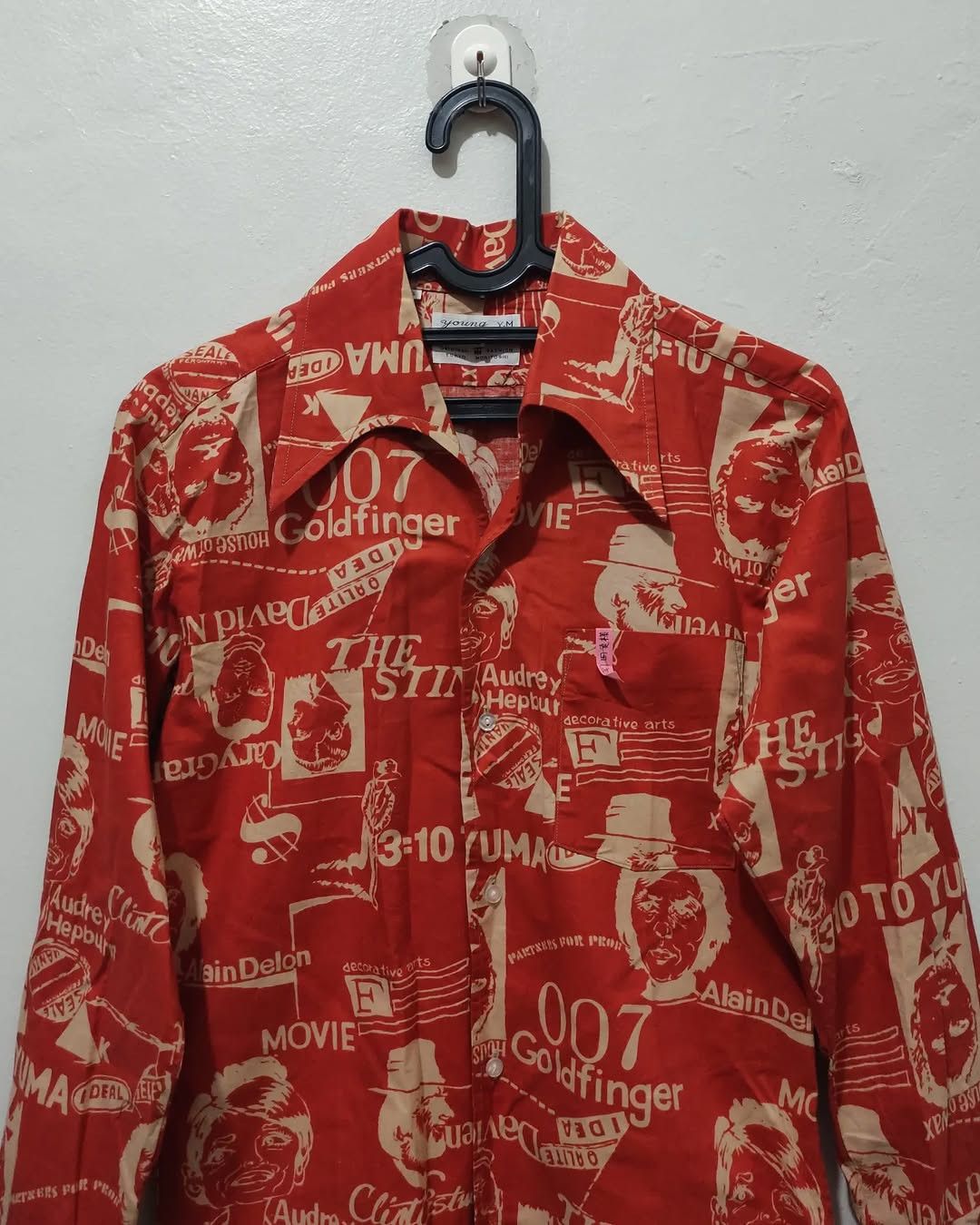 Japanese Brand 70s.Japanese archive Moritoshi japan Movie decorative arts Size US M / EU 48-50 / 2 - 6 Thumbnail
