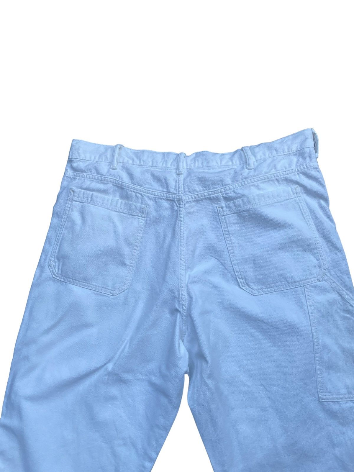 Japanese Brand Uniqlo White Carpenter Denim Size US 40 / EU 56 - 7 Thumbnail