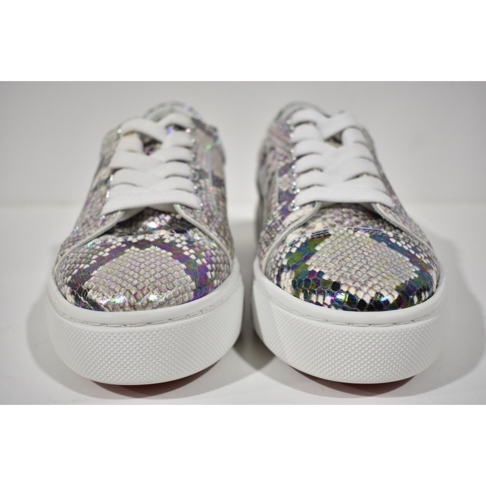 Christian Louboutin Christian Louboutin Flat Snake Lace Up Low Top Sneaker 38.5 Size US 8.5 / IT 38.5 - 5 Thumbnail