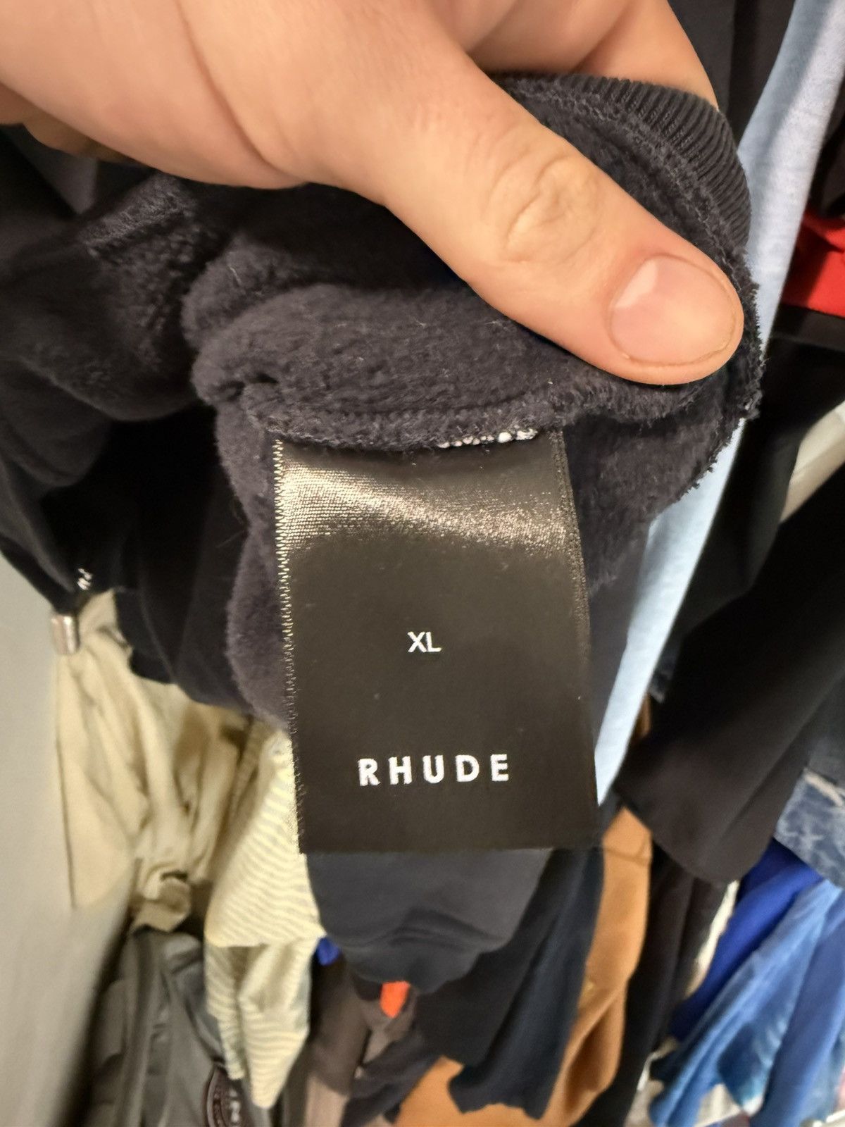 Rhude RHUDE CROSS ZIPPER HOODIE Size US XL / EU 56 / 4 - 10 Thumbnail