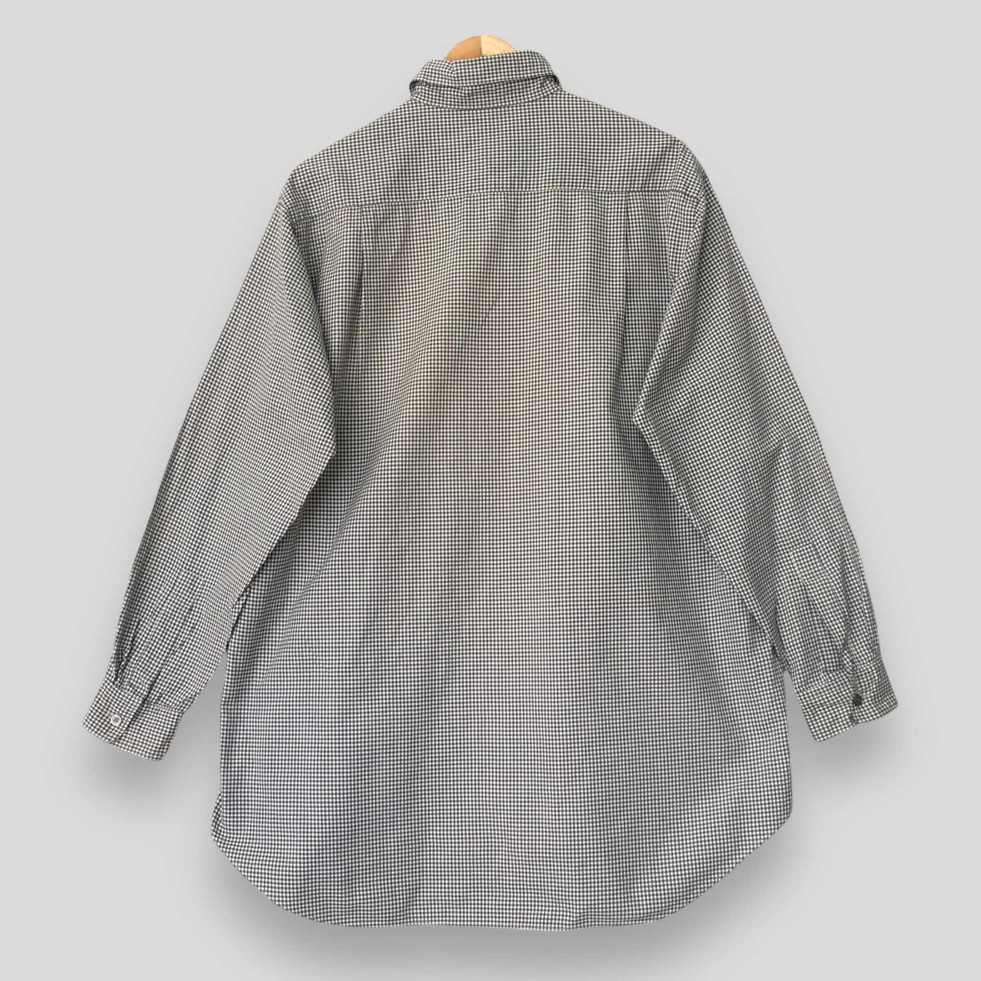 Y's for Men Vintage Ys For Men Yohji Plaid Checkered Gingham Shirt XL Size US XL / EU 56 / 4 - 7 Thumbnail