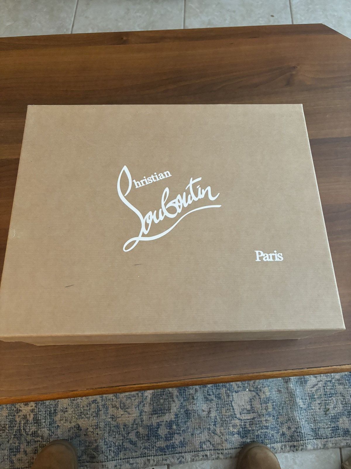Christian Louboutin Christian Louboutin Fun Lou Spikes Flat “Laker” Size US 12.5 / EU 45-46 - 8 Thumbnail
