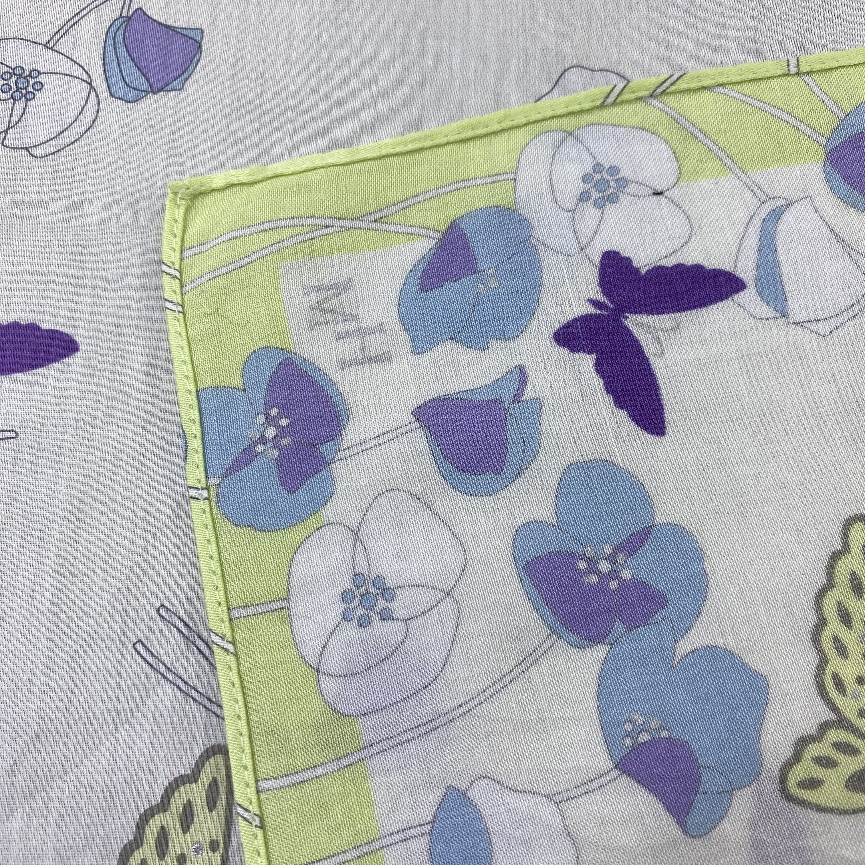 Hanae Mori Hanae Mori Handkerchief / Bandana / Neckerchief-B1549 Size ONE SIZE - 6 Thumbnail