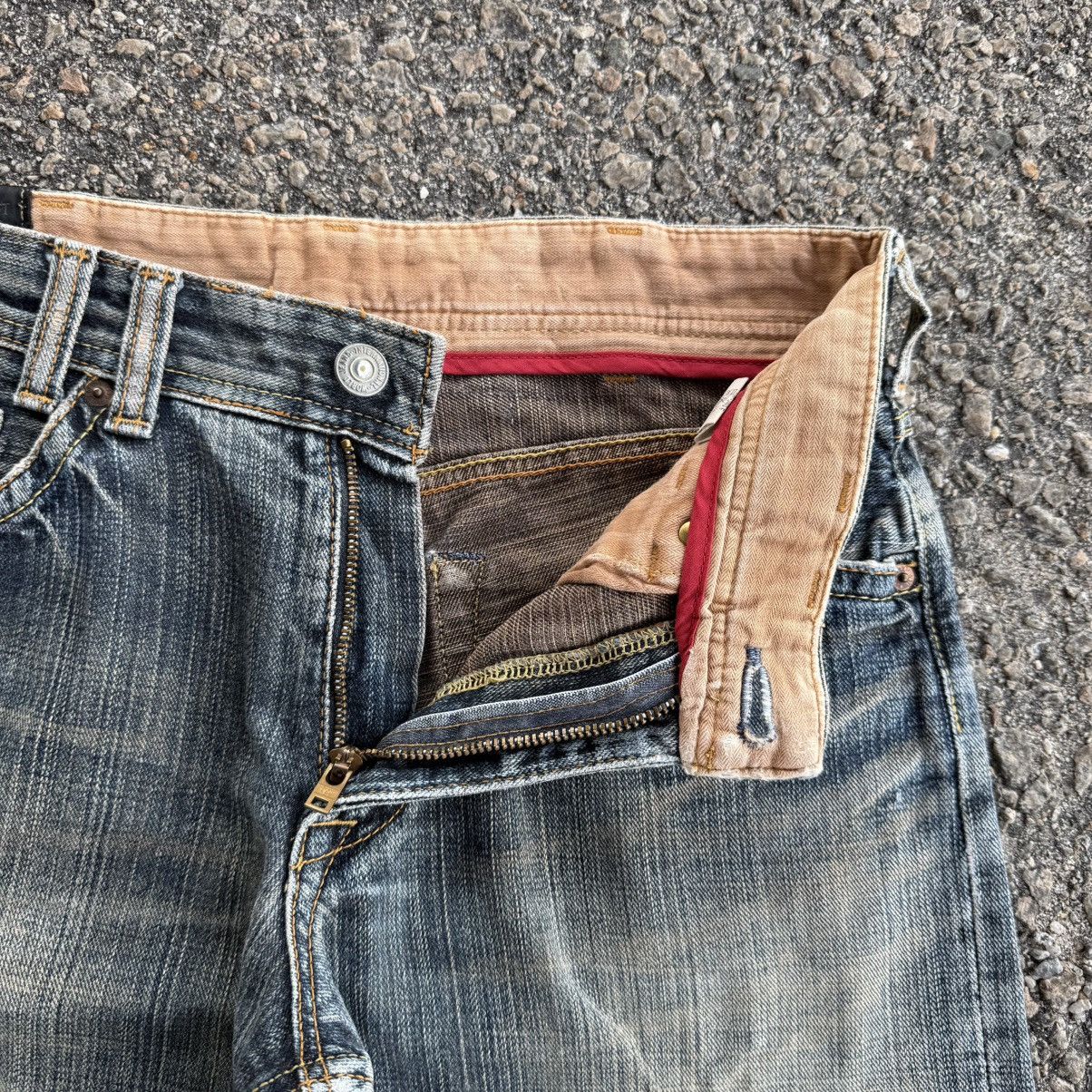 Japanese Brand Vintage denim craft Mud washed Jean denim pants Size US 32 / EU 48 - 7 Thumbnail