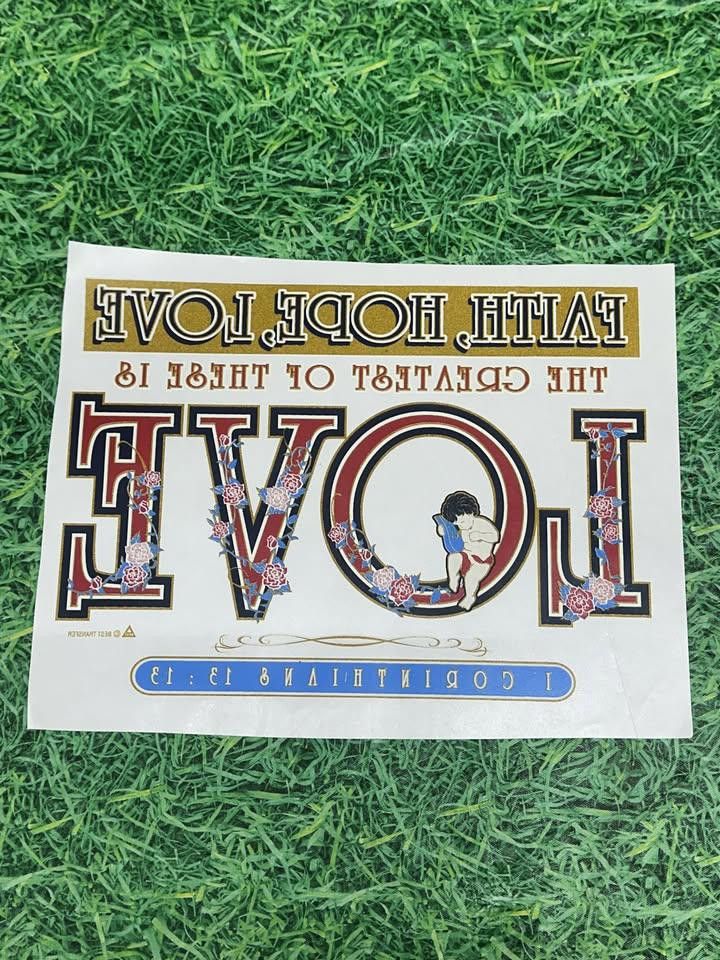 Designer Vintage Heat Transfers 80s 90s 00s Per Piece Size ONE SIZE - 9 Thumbnail