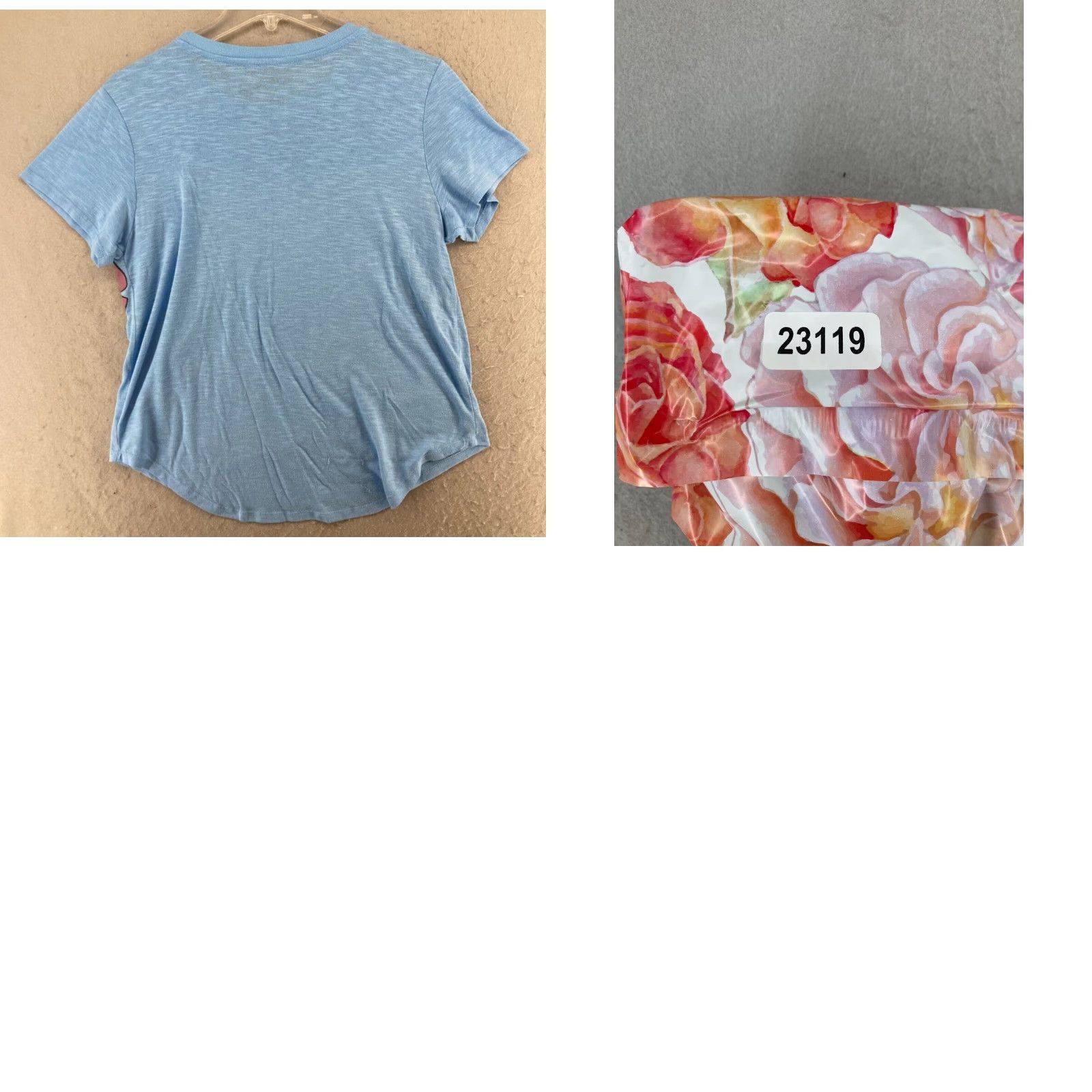 Disney Disney TShirt Womens XL Blue Ohana Stitch Cartoon Hawaiian Graphic Print Short Sleeve Regular Fit Adult Size XL / US 12-14 / IT 48-50 - 8 Thumbnail