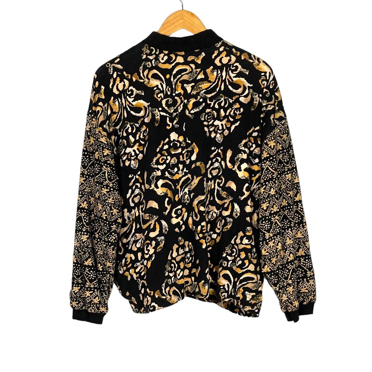 Japanese Brand Japanese Baroque Over Printed Bomber Jacket Size US M / EU 48-50 / 2 - 10 Thumbnail