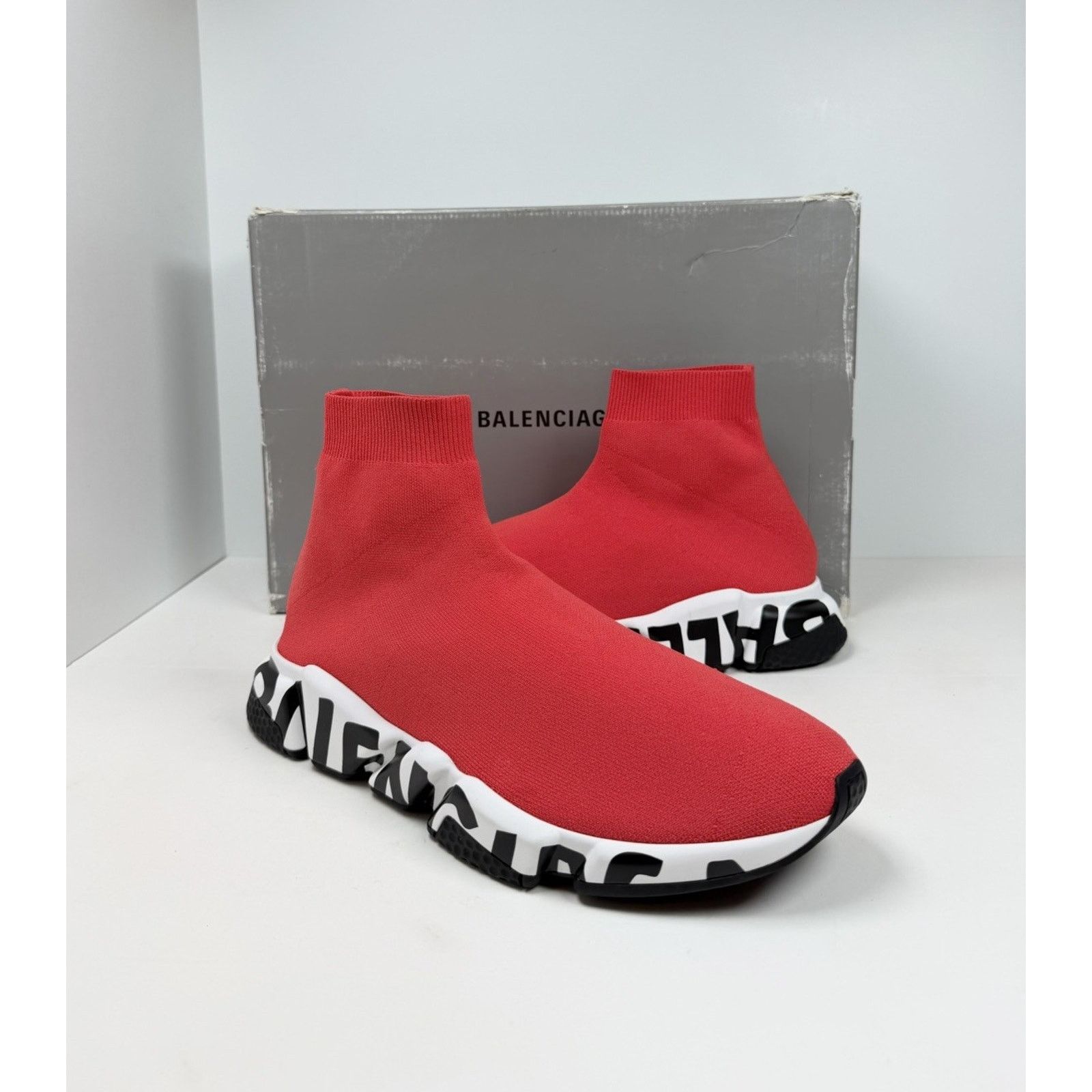 Balenciaga Size 45EU/12US - Balenciaga Speed Trainers Graffiti NEW Size US 12 / EU 45 - 2 Thumbnail
