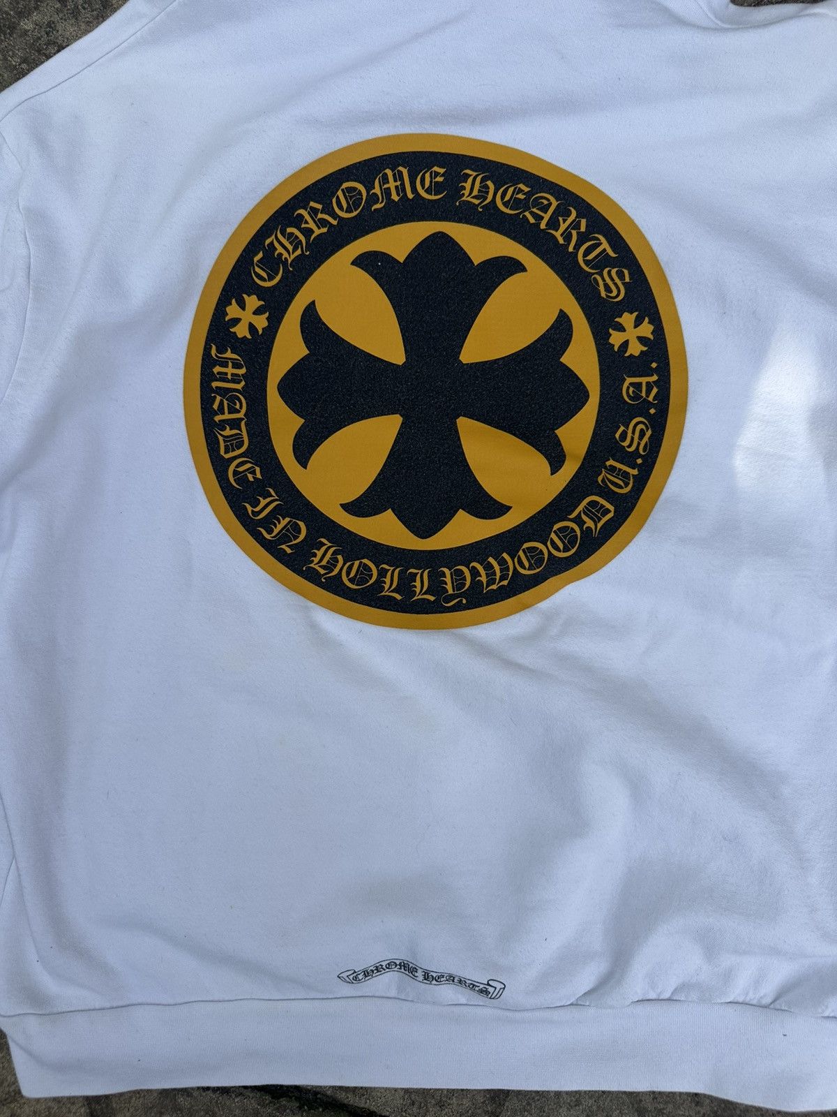 Chrome Hearts Chrome Hearts Yellow Cross Hoodie size Small Size US S / EU 44-46 / 1 - 5 Thumbnail