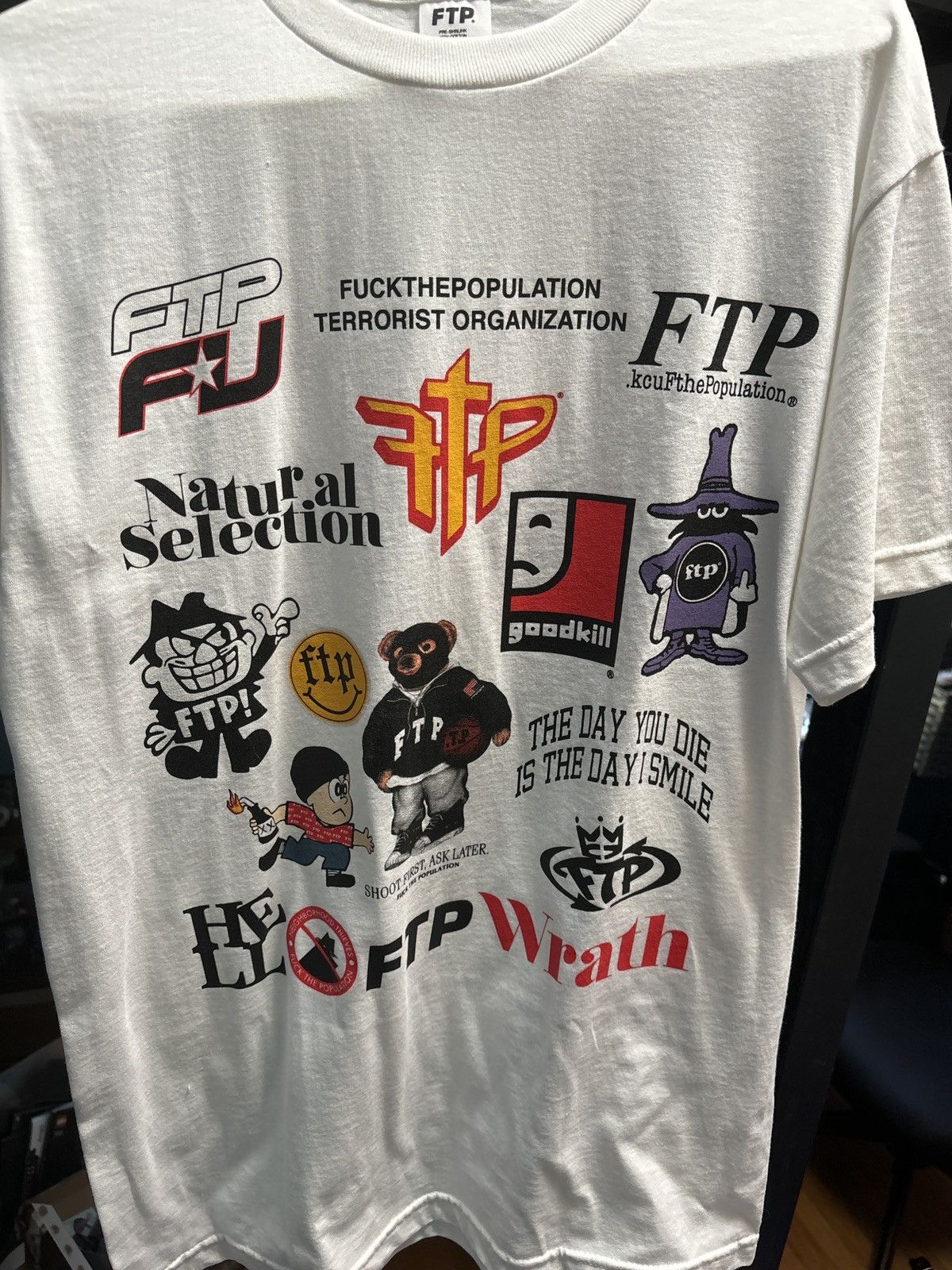 Fuck The Population Ftp 11 year anniversary tee Size US M / EU 48-50 / 2 - 1 Thumbnail