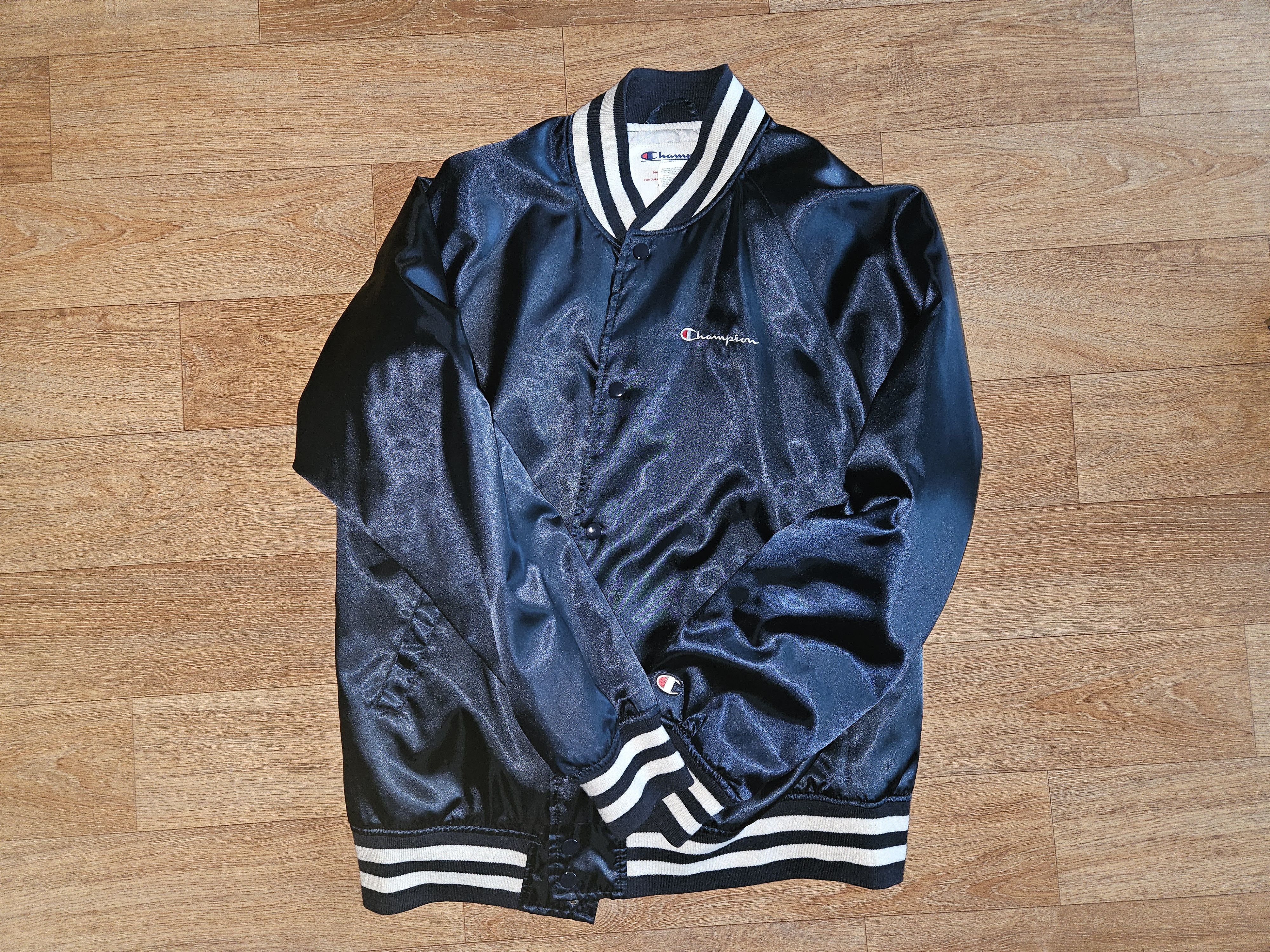 Champion × Supreme Supreme x Champion satin varsity jacket Size US L / EU 52-54 / 3 - 1 Thumbnail