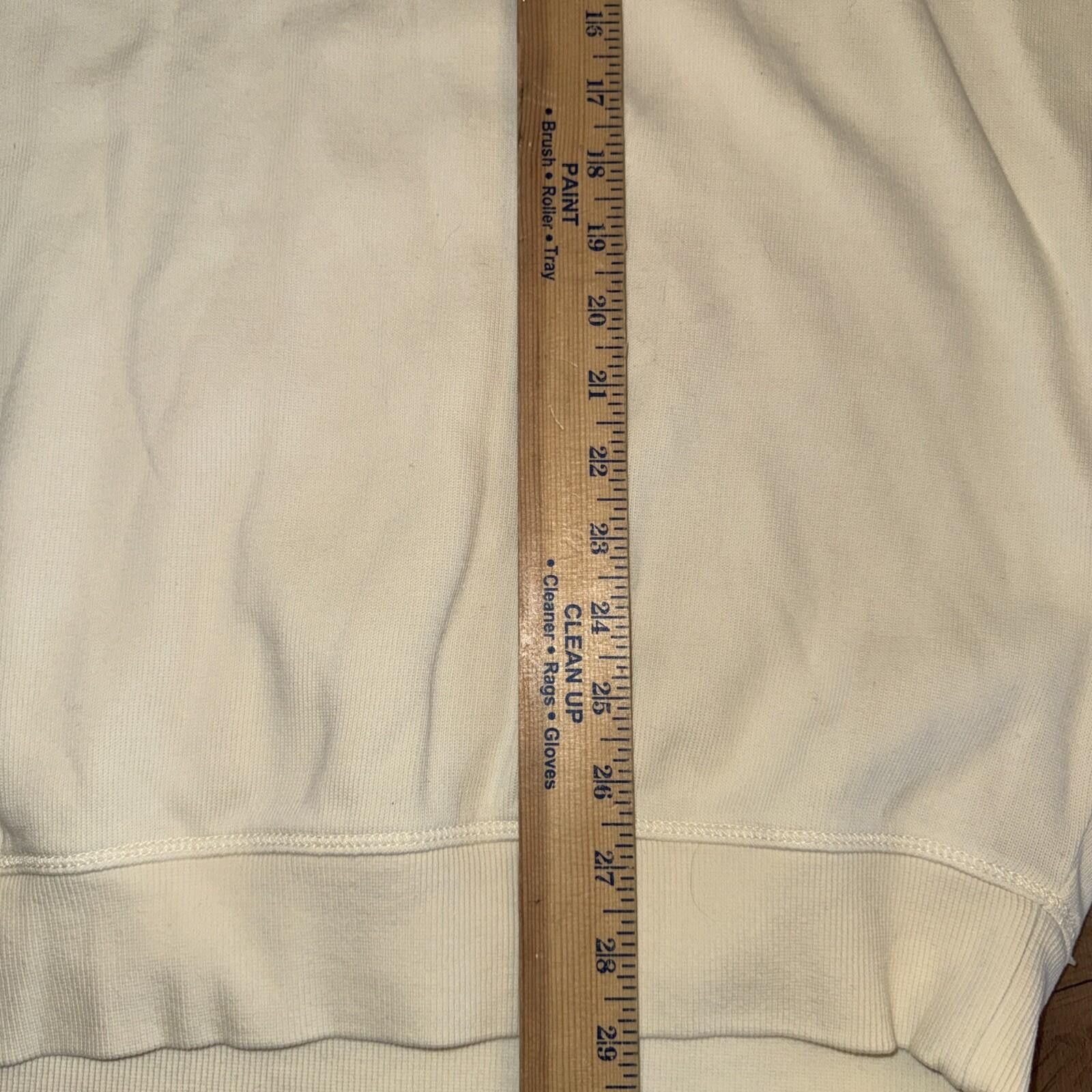 Tommy Bahama Y2K Tommy Bahama Relax 1/4 Quarter Zip Sweater Pale Cream Size US XXL / EU 58 / 5 - 6 Thumbnail