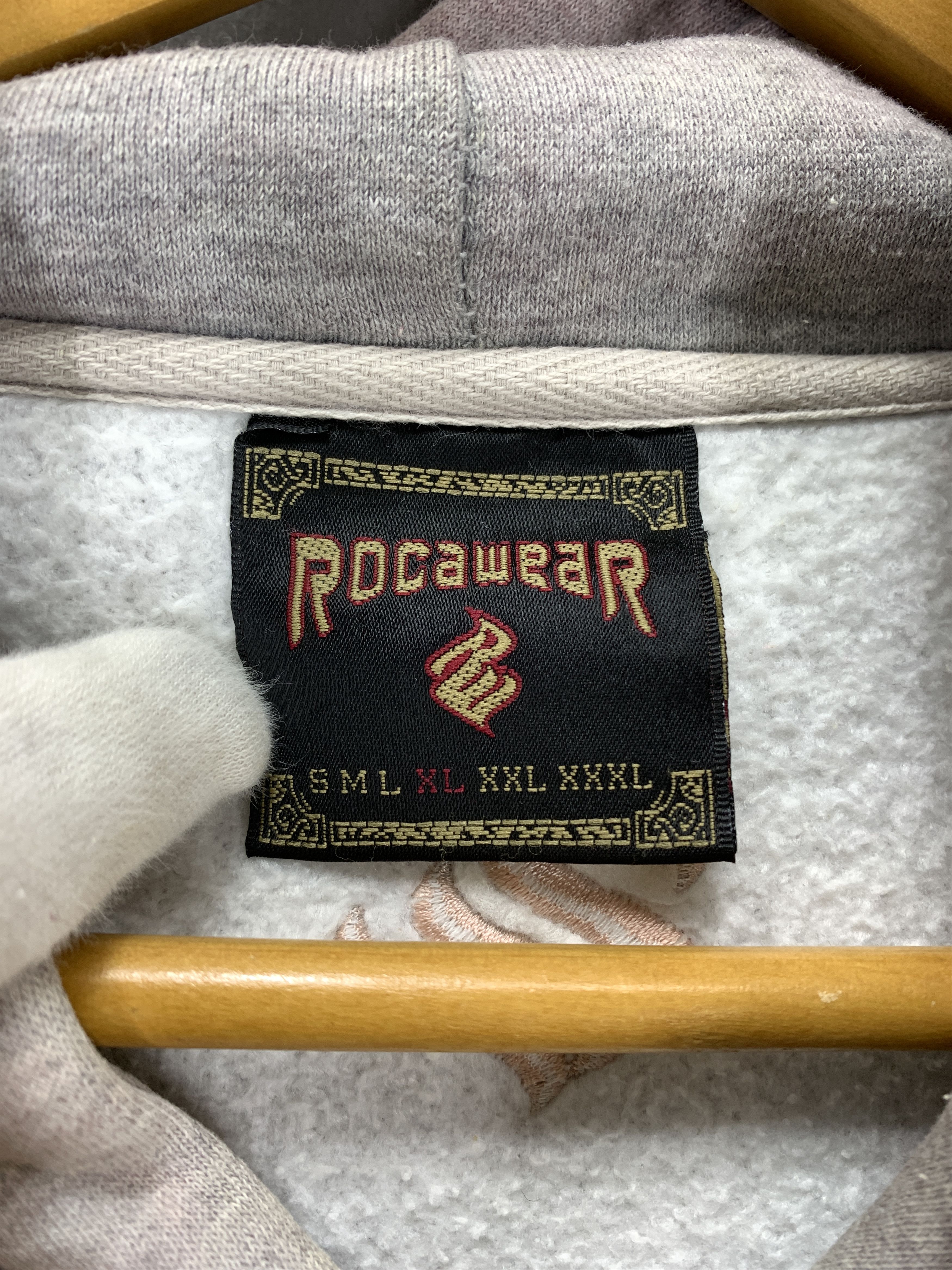 Rocawear Y2K Vintage ROCAWEAR Acid Wash Hoodie #2230/22 Size US XL / EU 56 / 4 - 8 Thumbnail