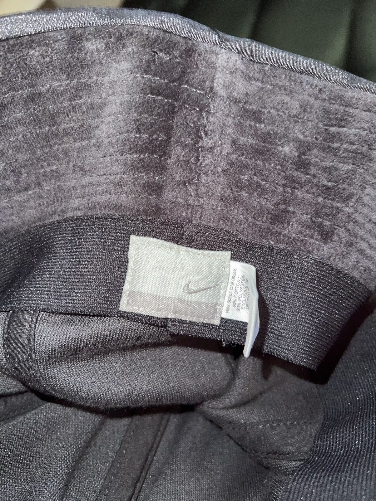Nike × Vintage Vintage Nike Velour Bucket Hat OSFM Size ONE SIZE - 3 Thumbnail