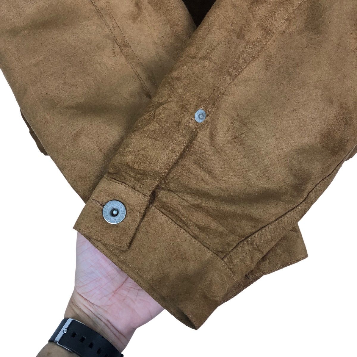 Japanese Brand 🔥VINTAGE SUEDE LEATHER CROPPED JACKET GU JAPAN ISSEY MIYAKE Size US L / EU 52-54 / 3 - 11 Thumbnail