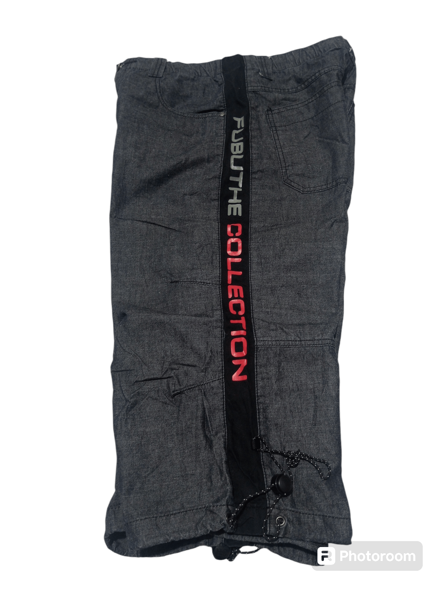 Japanese Brand Vintage y2k fubu collection baggy jort Size US 31 - 1 Thumbnail