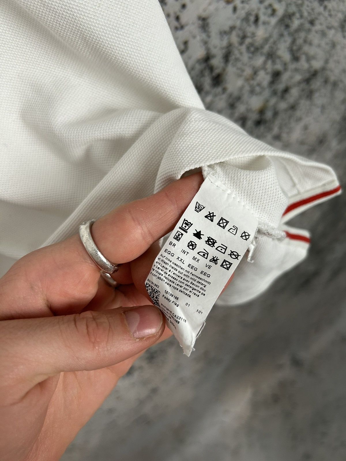 Hugo Boss Hugo Boss England Flag Polo Tee Luxury Streetwear Hype Size US XXL / EU 58 / 5 - 6 Thumbnail