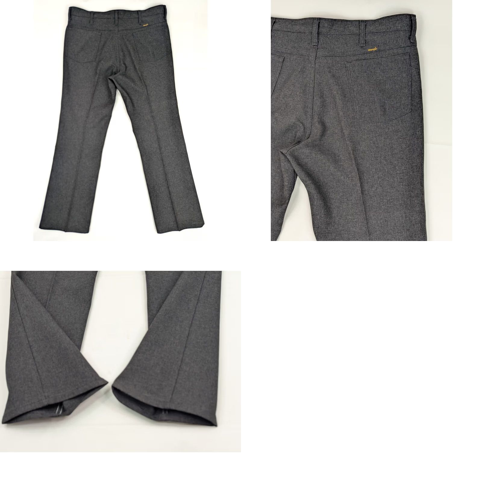 Wrangler VINTAGE Wrangler Wrancher Gray Straight Jeans Men 38x30 EUC 90s Cowboy 5-Pocket Regular Mens Size US 38 / EU 54 - 8 Thumbnail