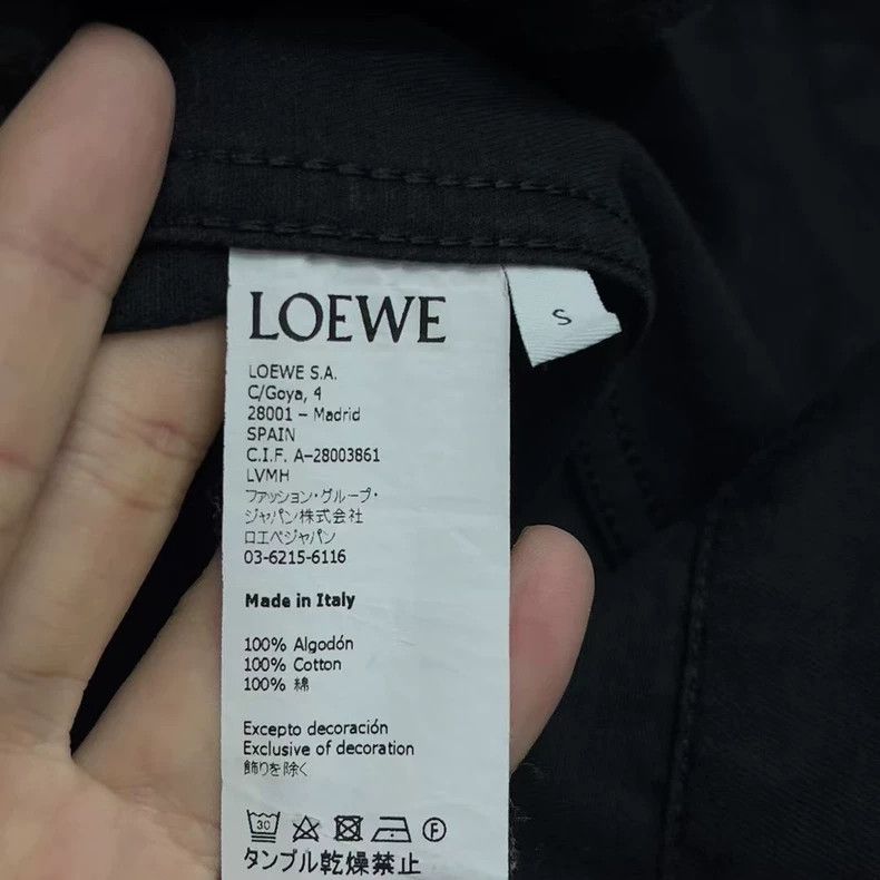Loewe LOEWE Embroidered Logo work shirt jacket Size S / US 4 / IT 40 - 3 Thumbnail